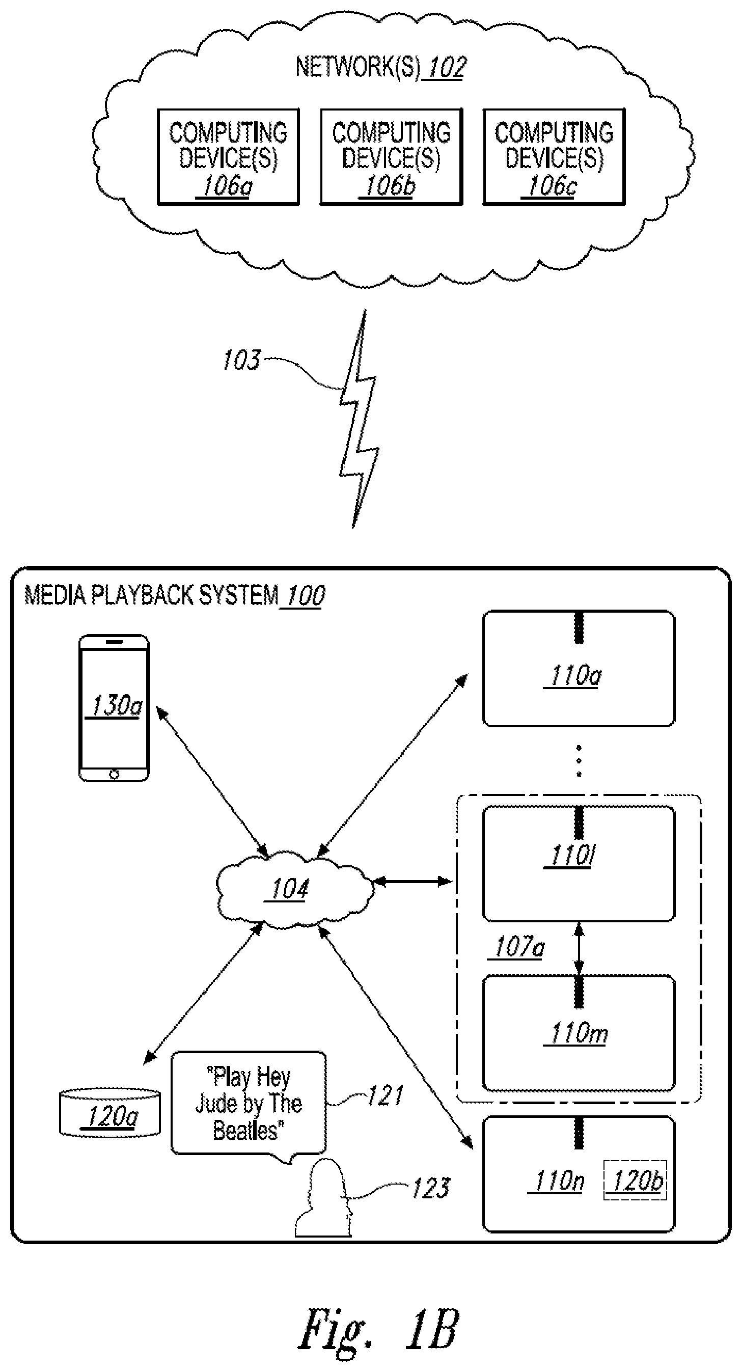 Patent US12108207 Figure 2 – Audio device transducer array and associated systems and methods