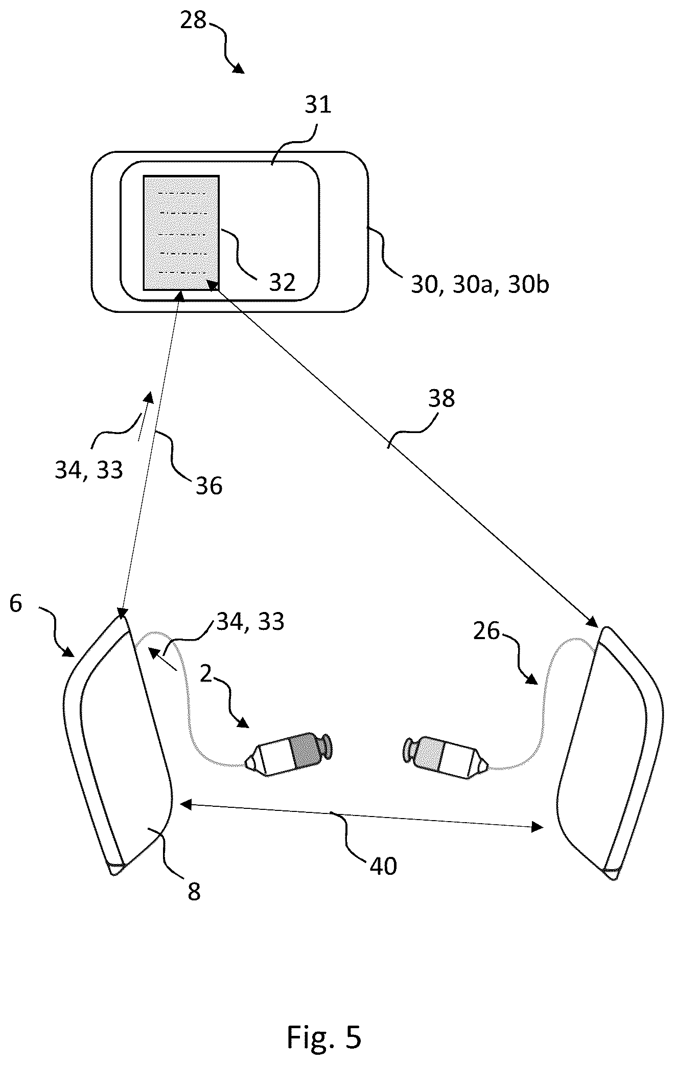 Patent US12108217 Figure 6 – CROS unit for a CROS hearing device system