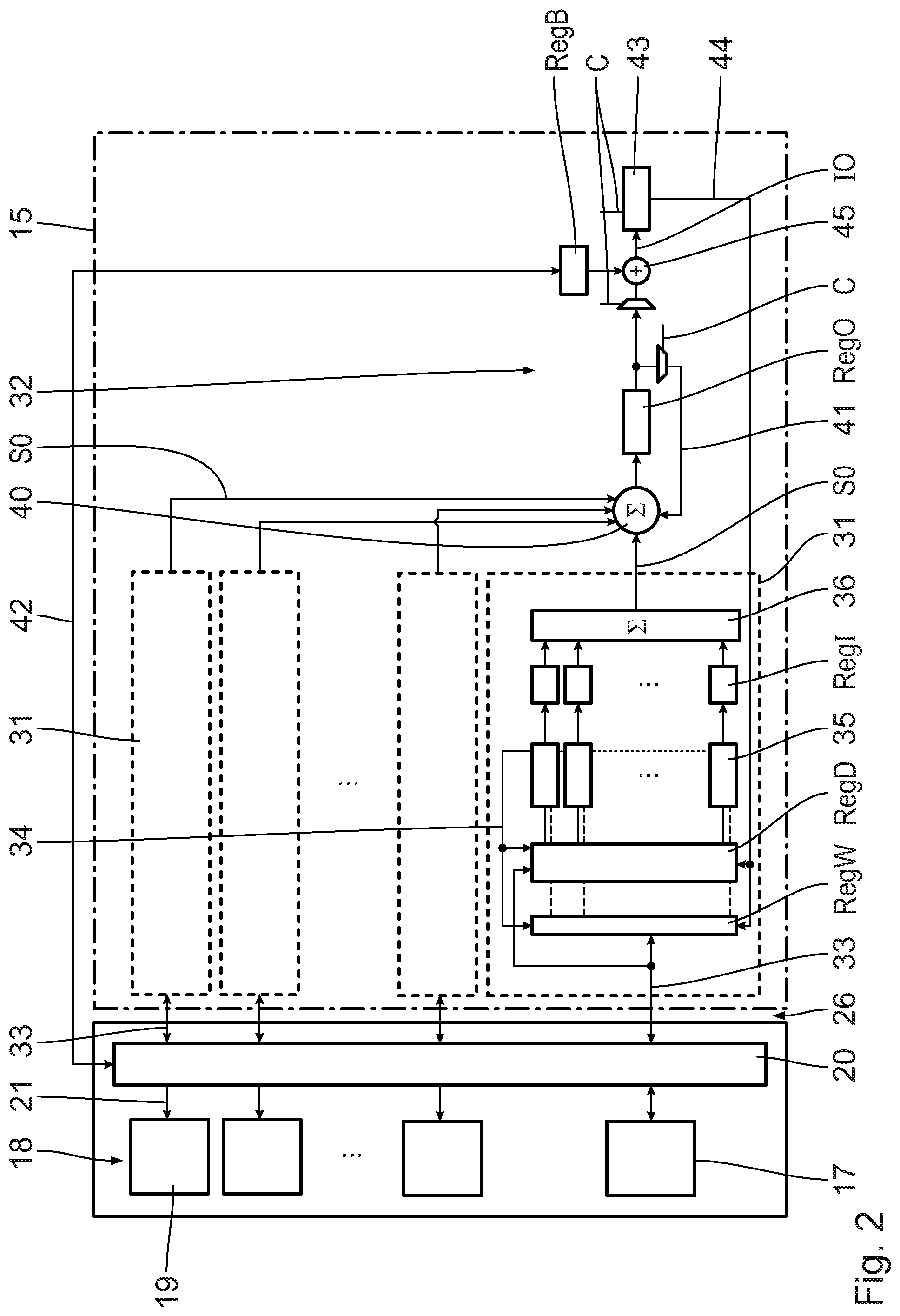Patent US12108219 Figure 2 – Processing chip for processing audio signals using at least one deep neural network in a hearing device