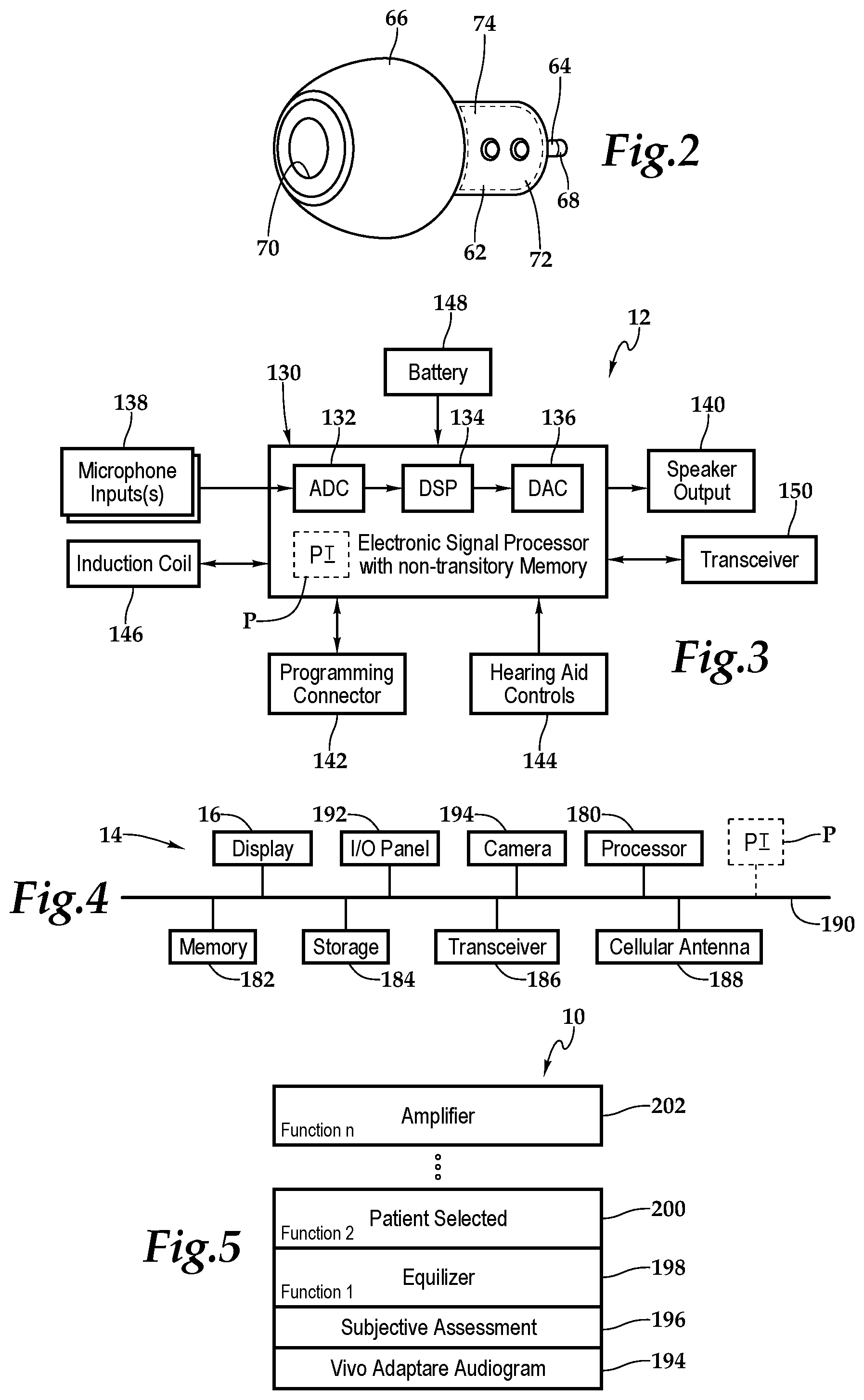 Patent US12108220 Figure 3 – System for aiding hearing and method for use of same