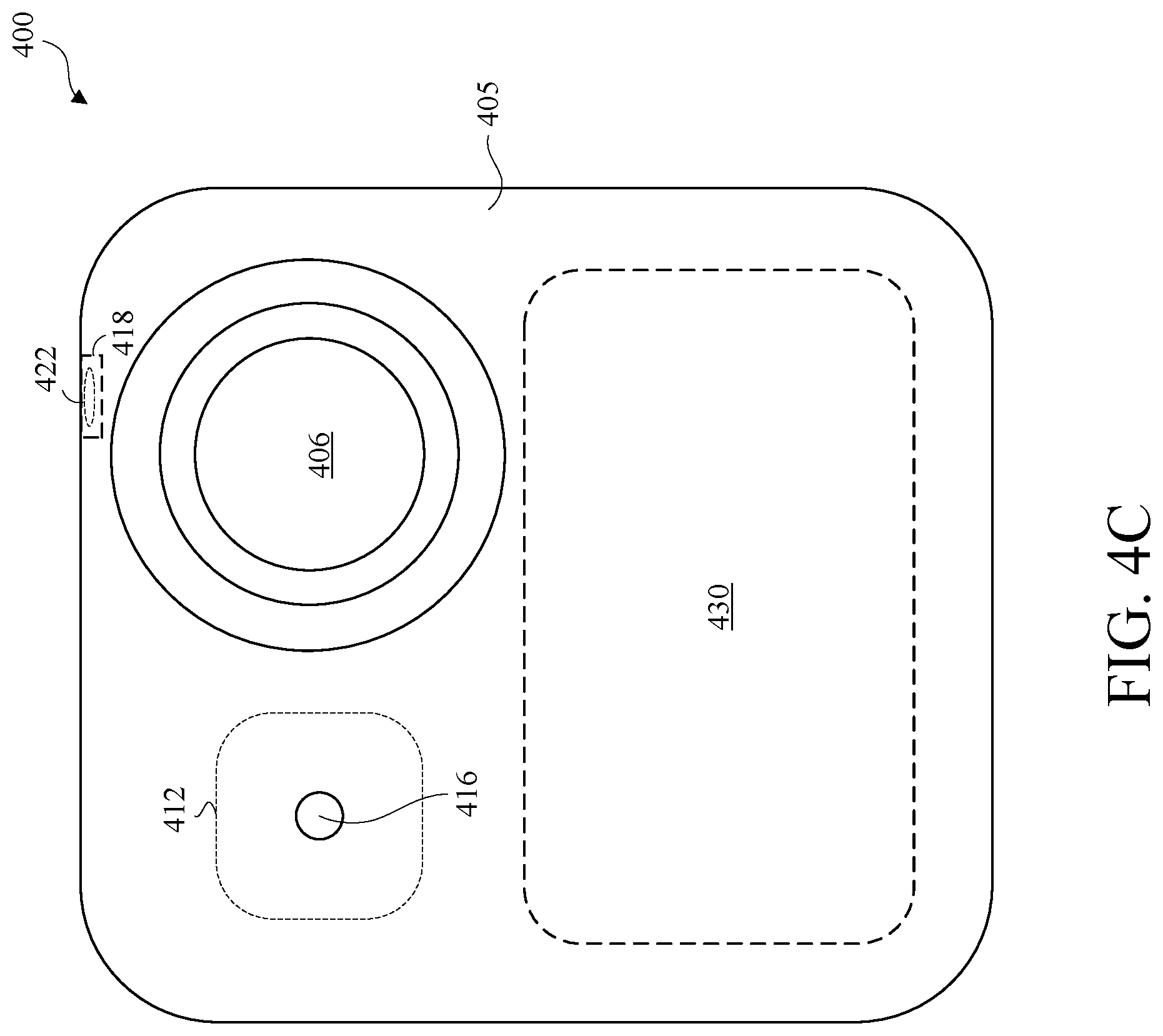 Patent US12108224 Figure 8 – Method and apparatus for dynamic reduction of camera body acoustic shadowing in wind noise processing