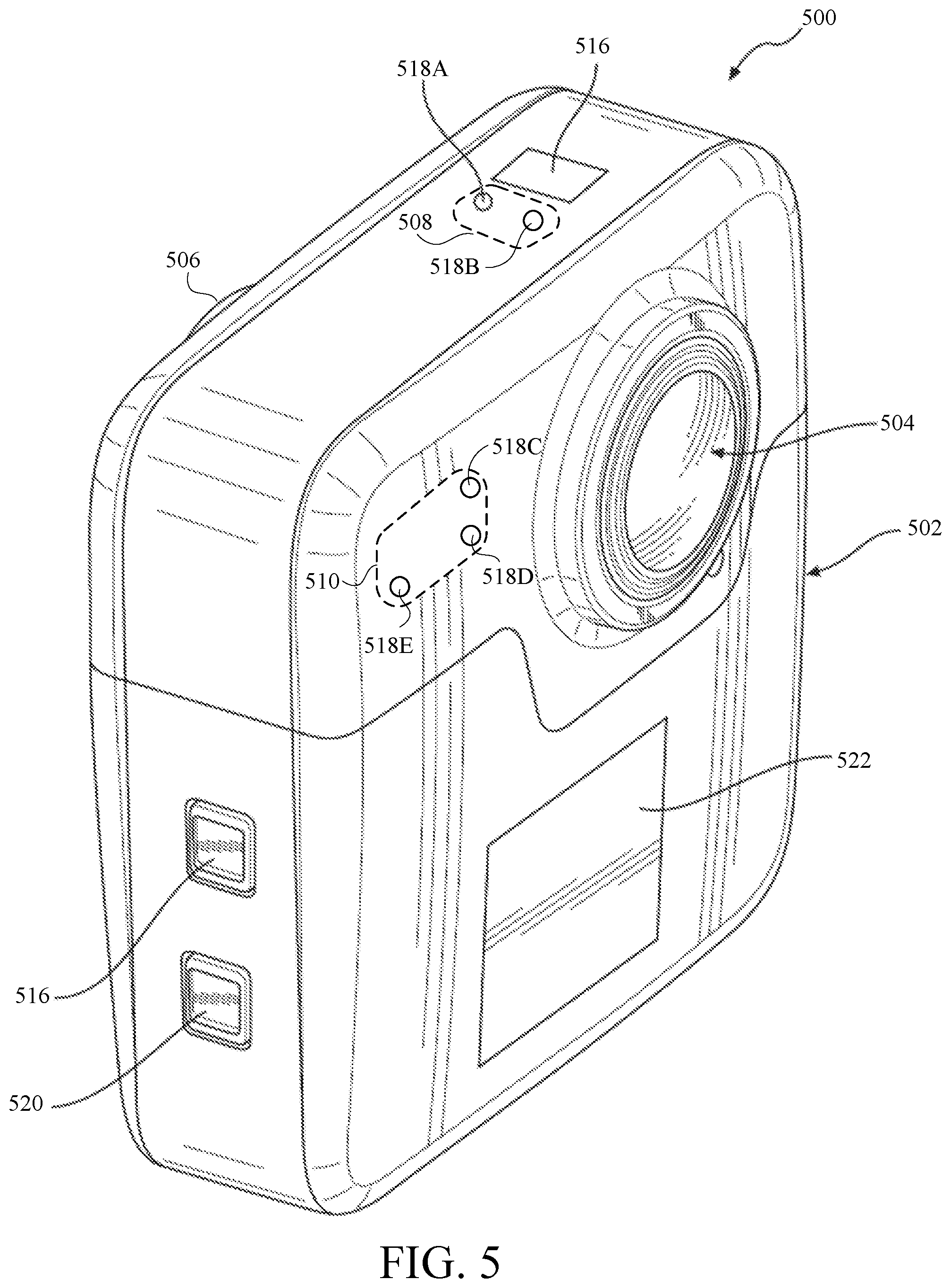 Patent US12108224 Figure 9 – Method and apparatus for dynamic reduction of camera body acoustic shadowing in wind noise processing