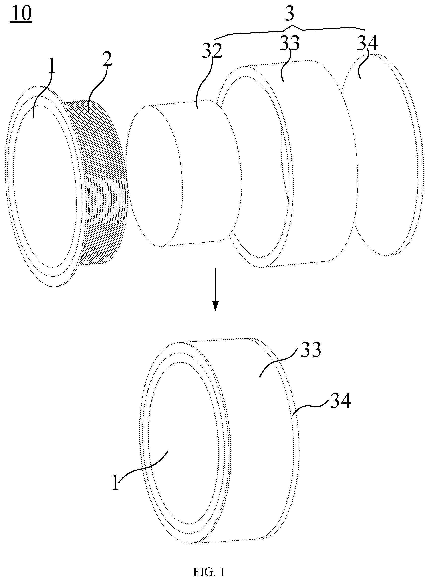 Patent US12108233 Figure 1 – Loudspeaker and electronic apparatus