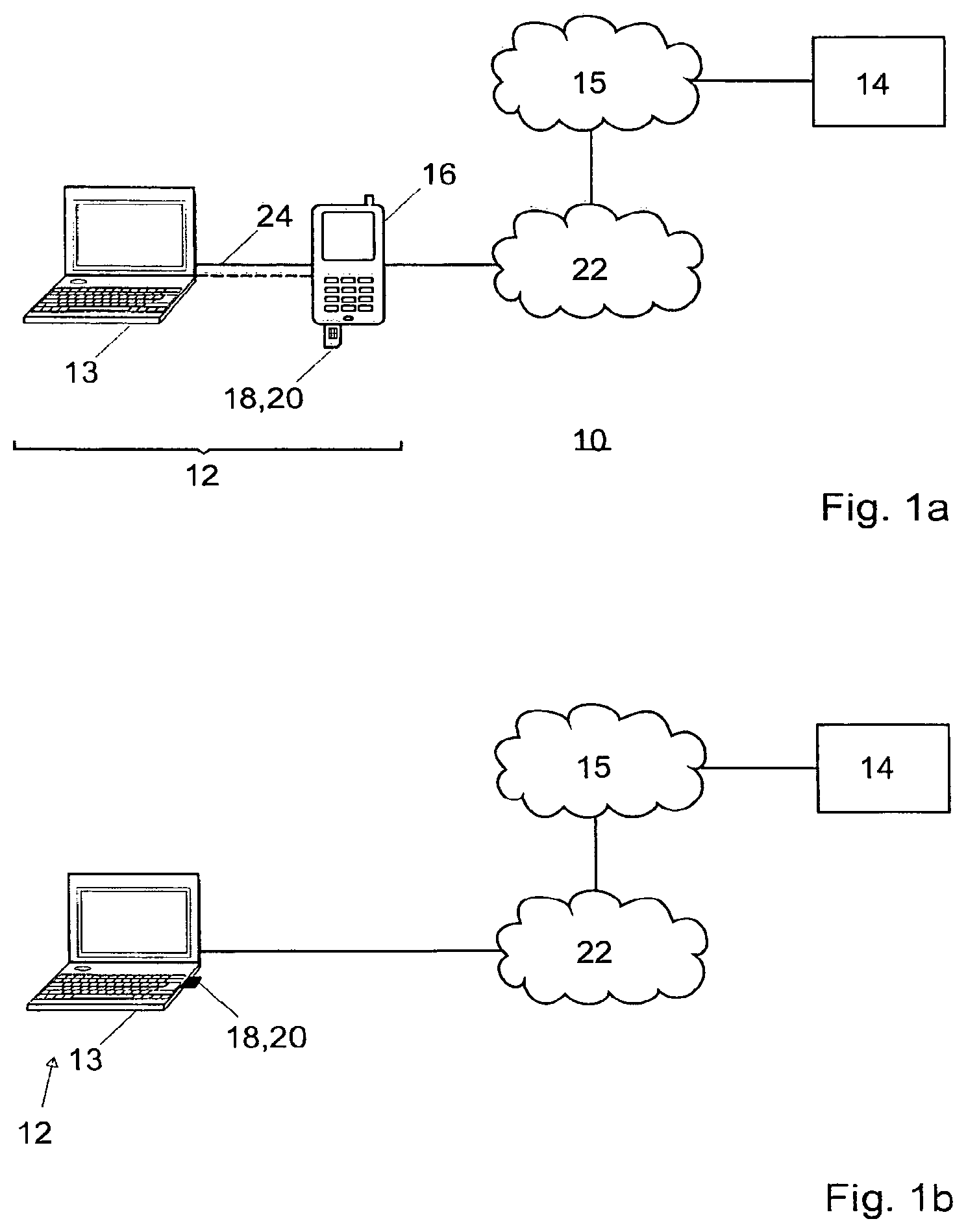 Patent US12108251 Figure 1 – Method for adapting the security settings of a communication station, communication station and identification module