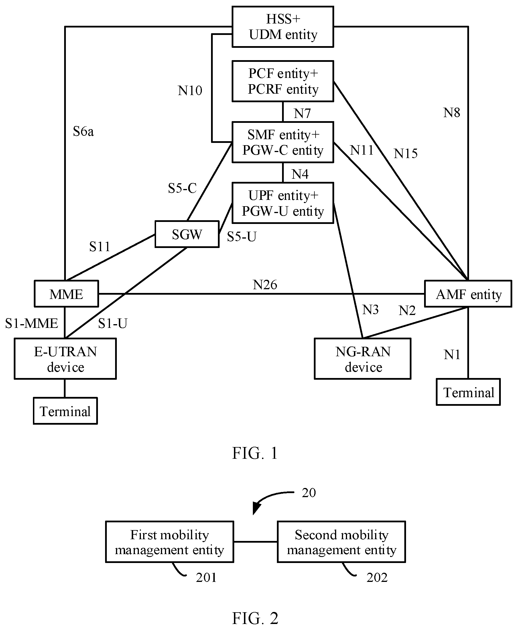 Patent US12108289 — Session establishment method and system, and device — Figure 1