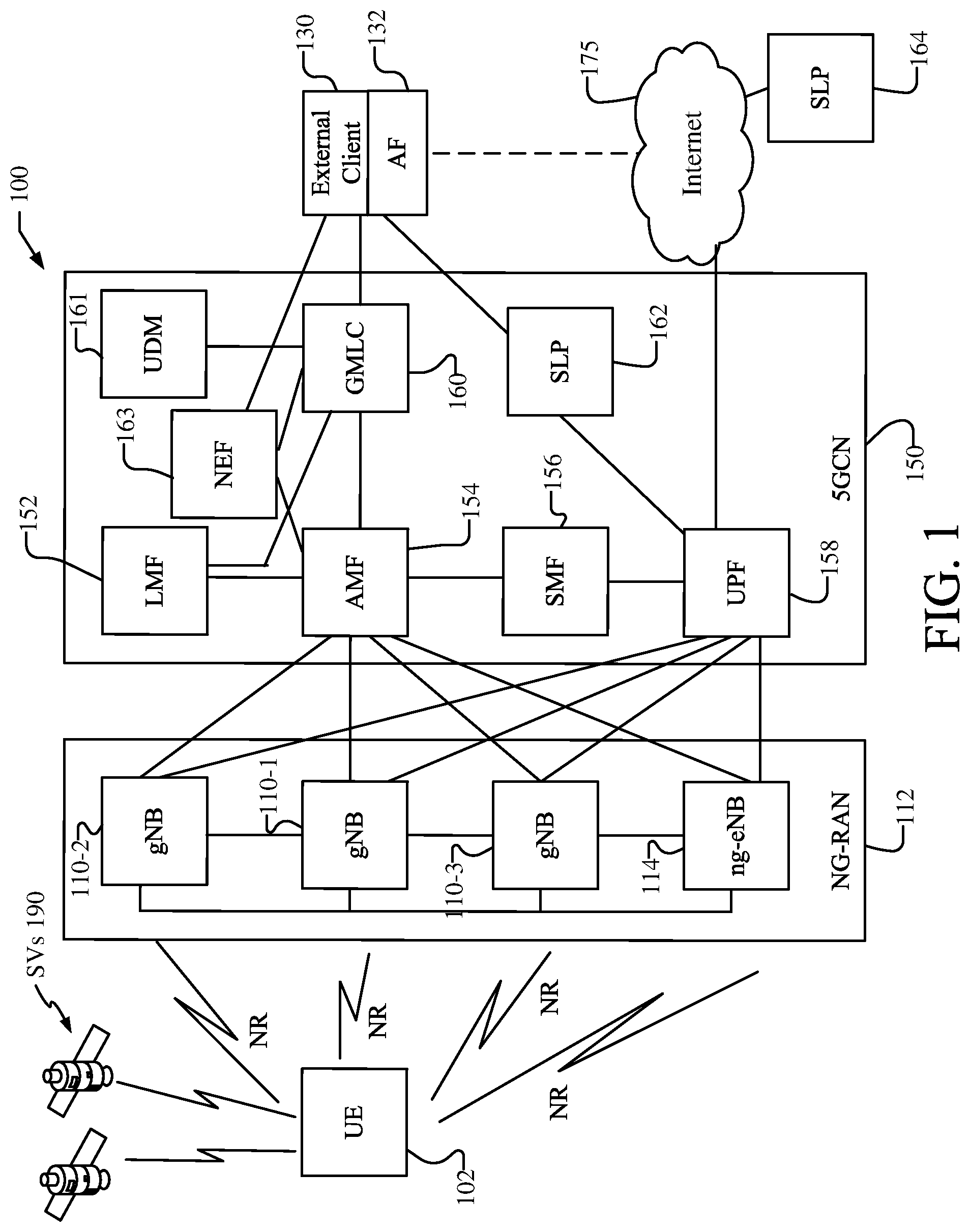 Patent US12108305 Figure 1 – System and methods for power efficient positioning of a mobile device