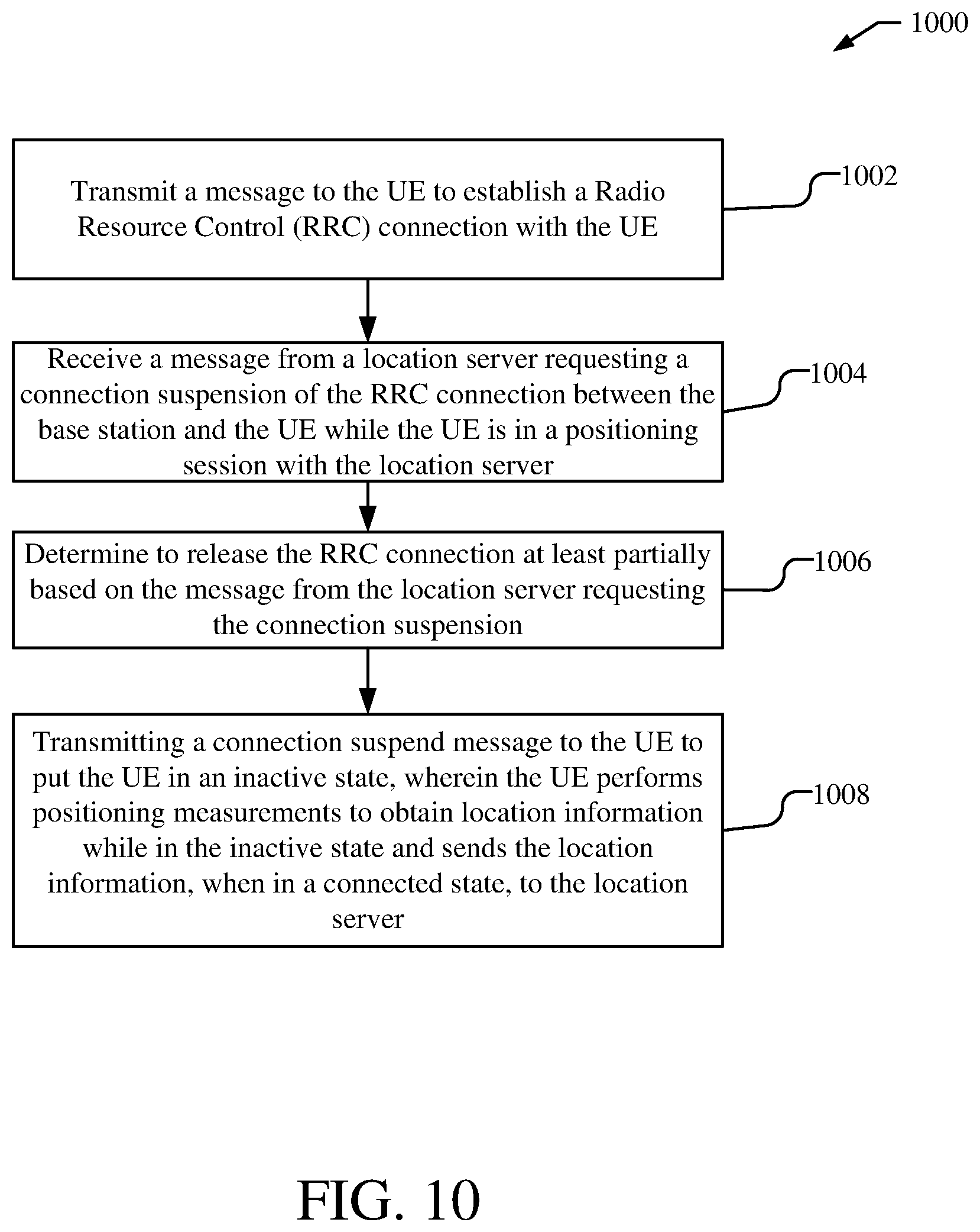 Patent US12108305 Figure 10 – System and methods for power efficient positioning of a mobile device