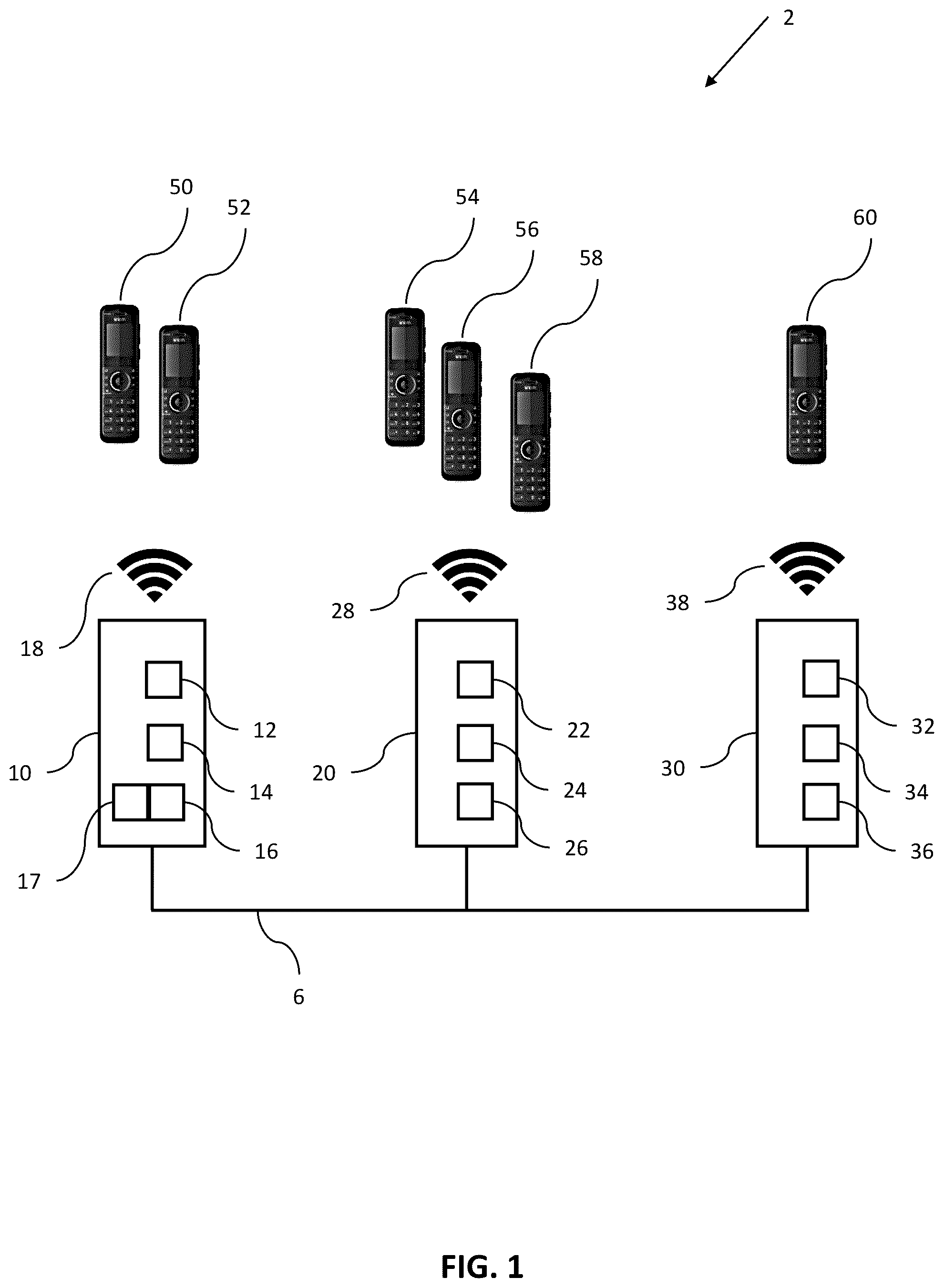 Patent US12108309 Figure 1 – Wireless communications system and method
