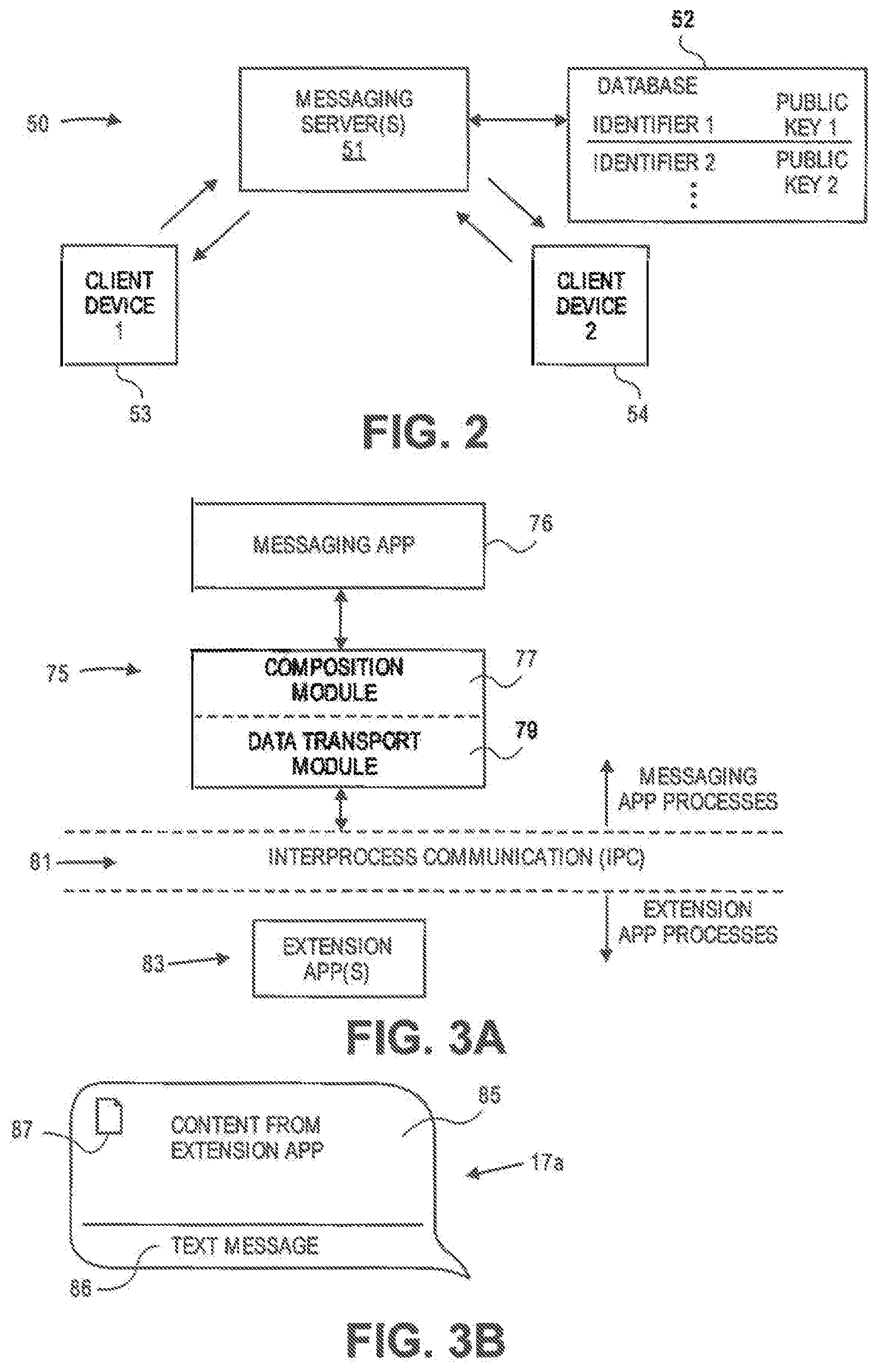 Patent US12108310 Figure 3 – Message extension app store