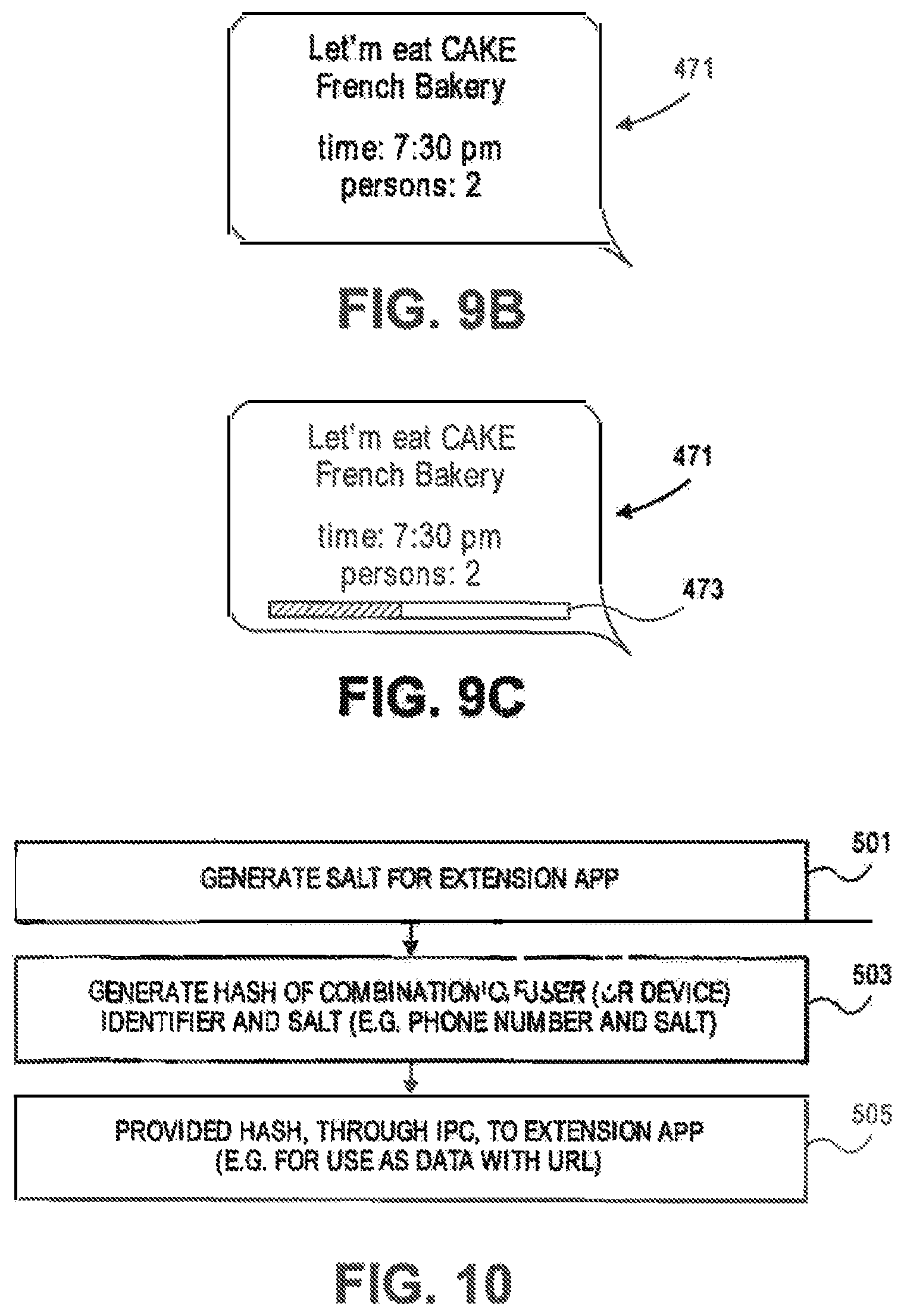 Patent US12108310 Figure 18 – Message extension app store