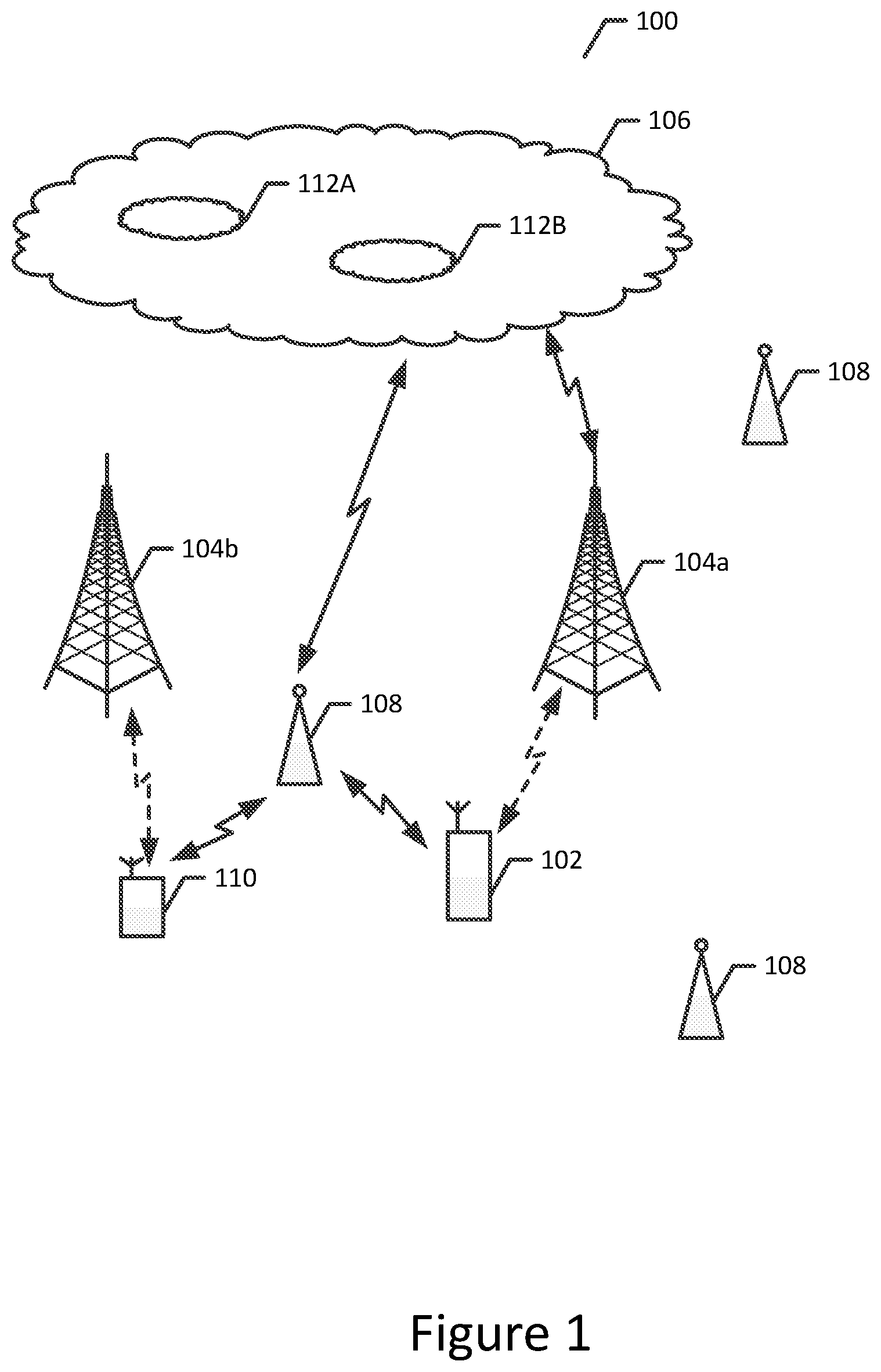 Patent US12108323 Figure 1 – Method and apparatus for controlling access to hosted virtual network using network identifiers