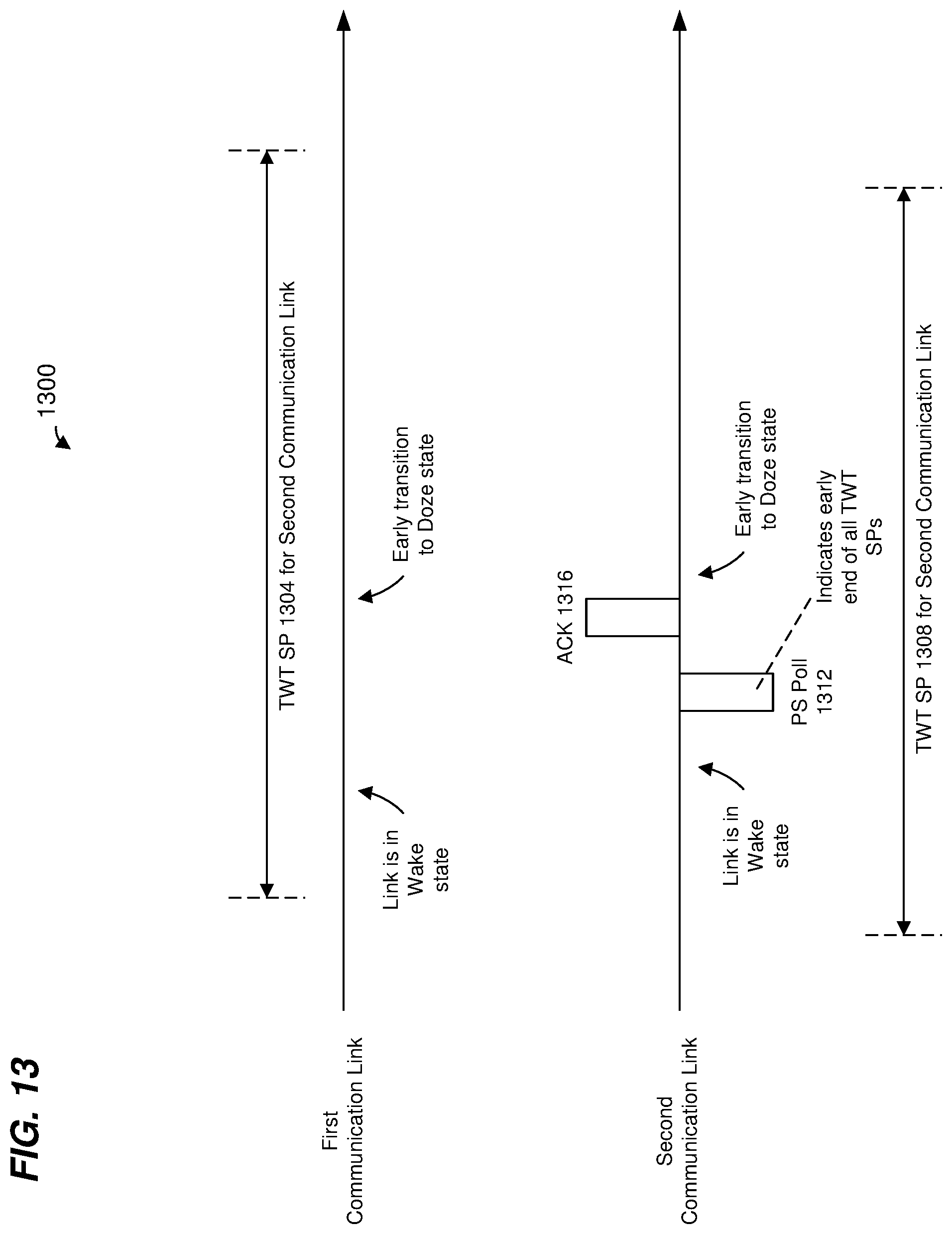 Patent US12108330 Figure 14 – Transmitting traffic streams via multiple WLAN communication links