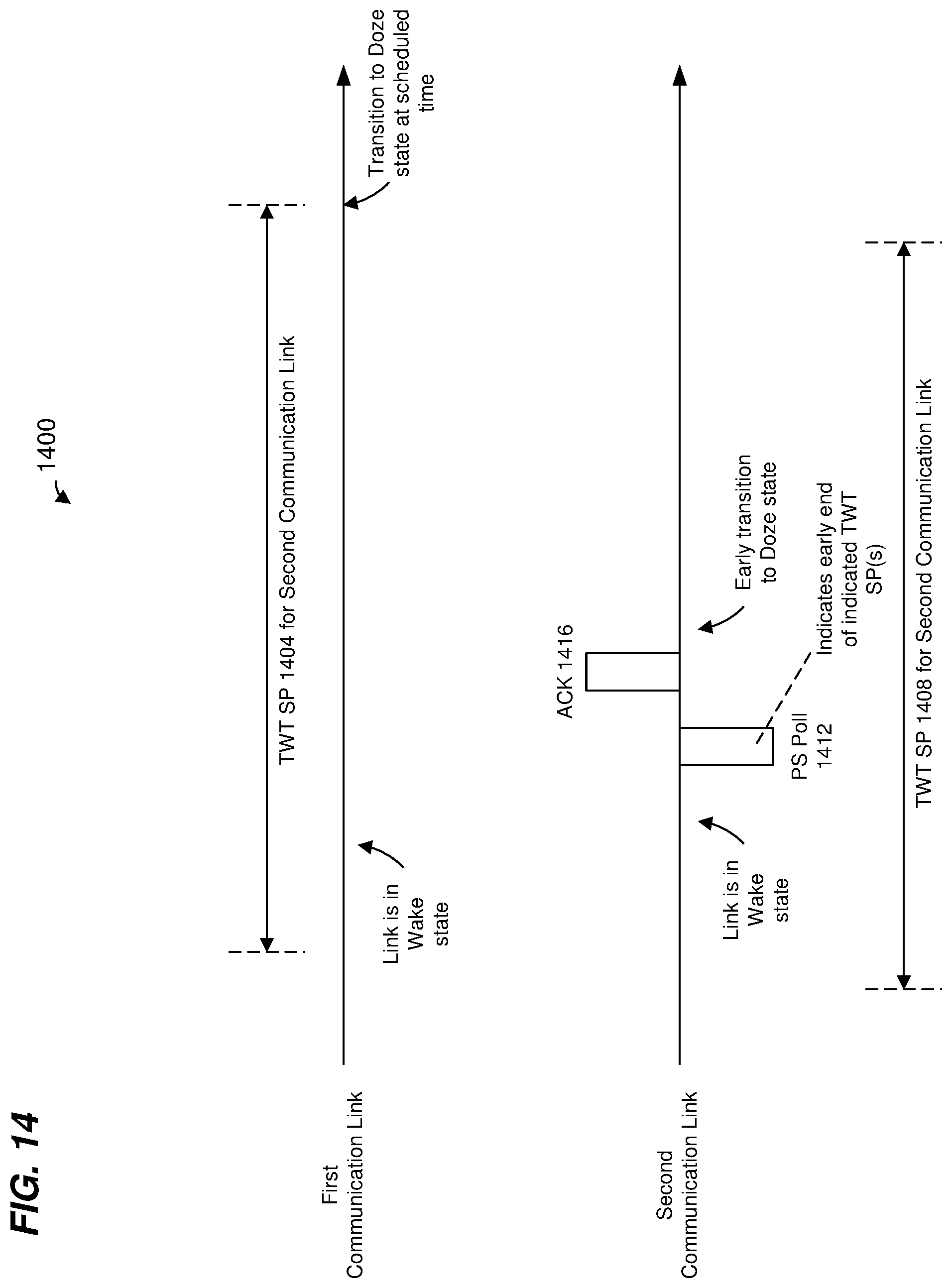 Patent US12108330 Figure 15 – Transmitting traffic streams via multiple WLAN communication links