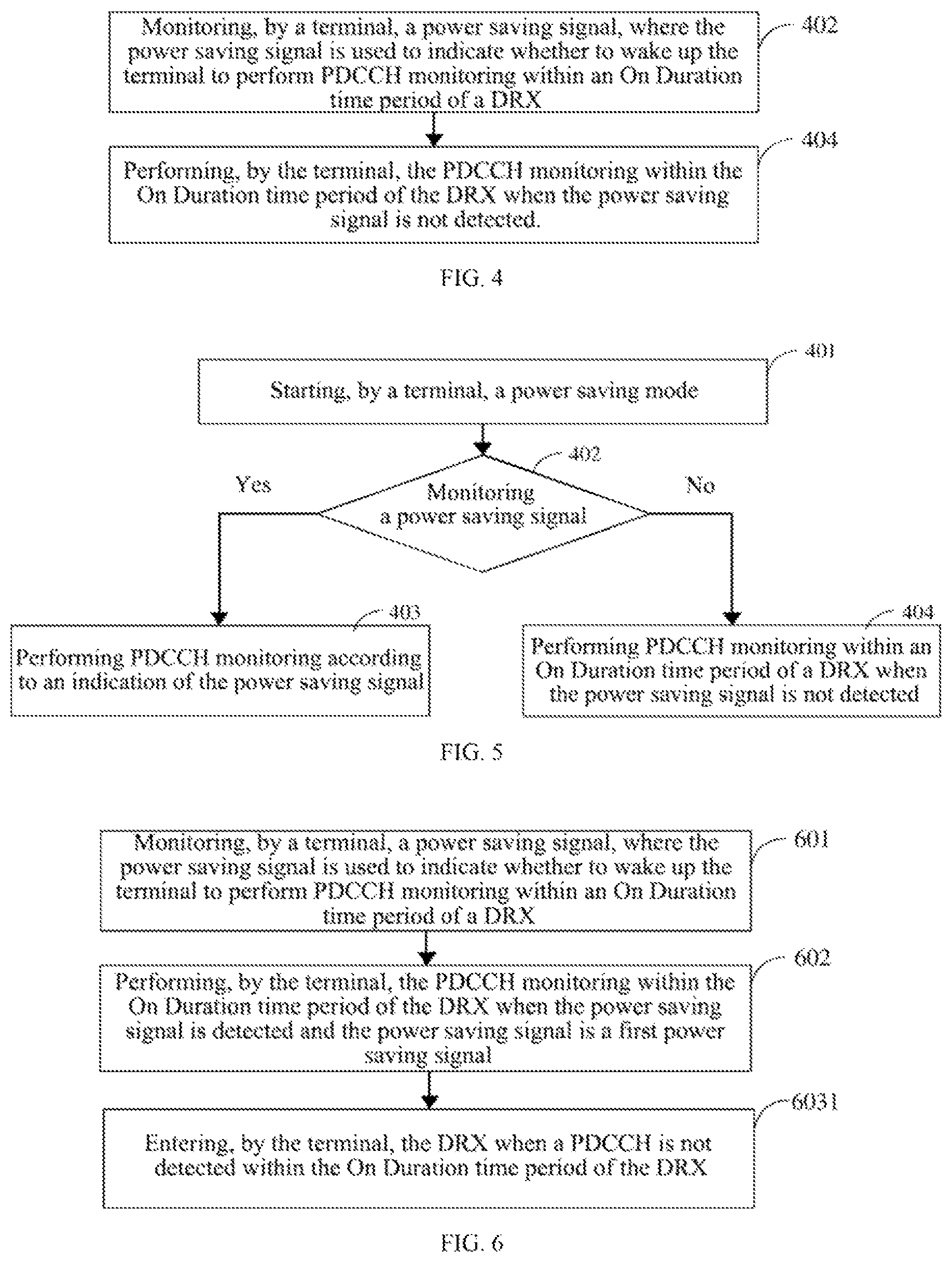 Patent US12108334 Figure 2 – Method and device for monitoring physical downlink control channel, and terminal