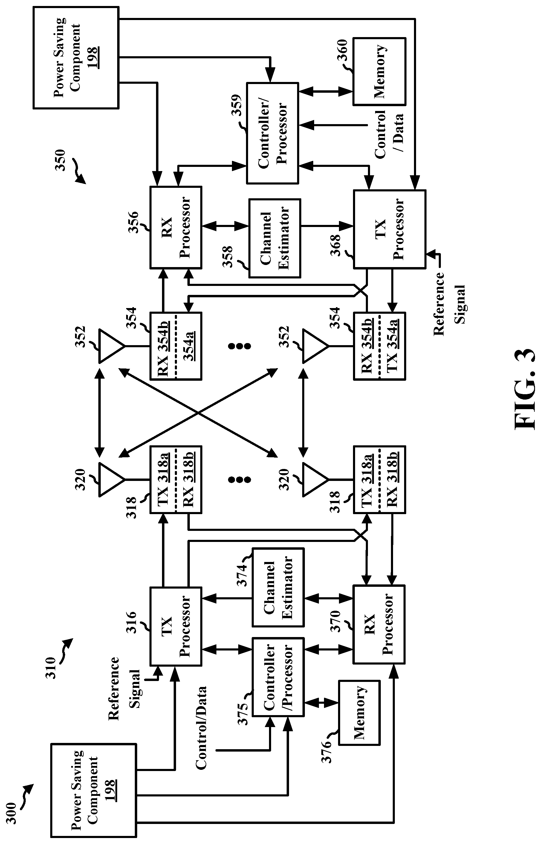 Patent US12108337 Figure 3 – Resource reservation indication for mode 2 resource allocation with power saving