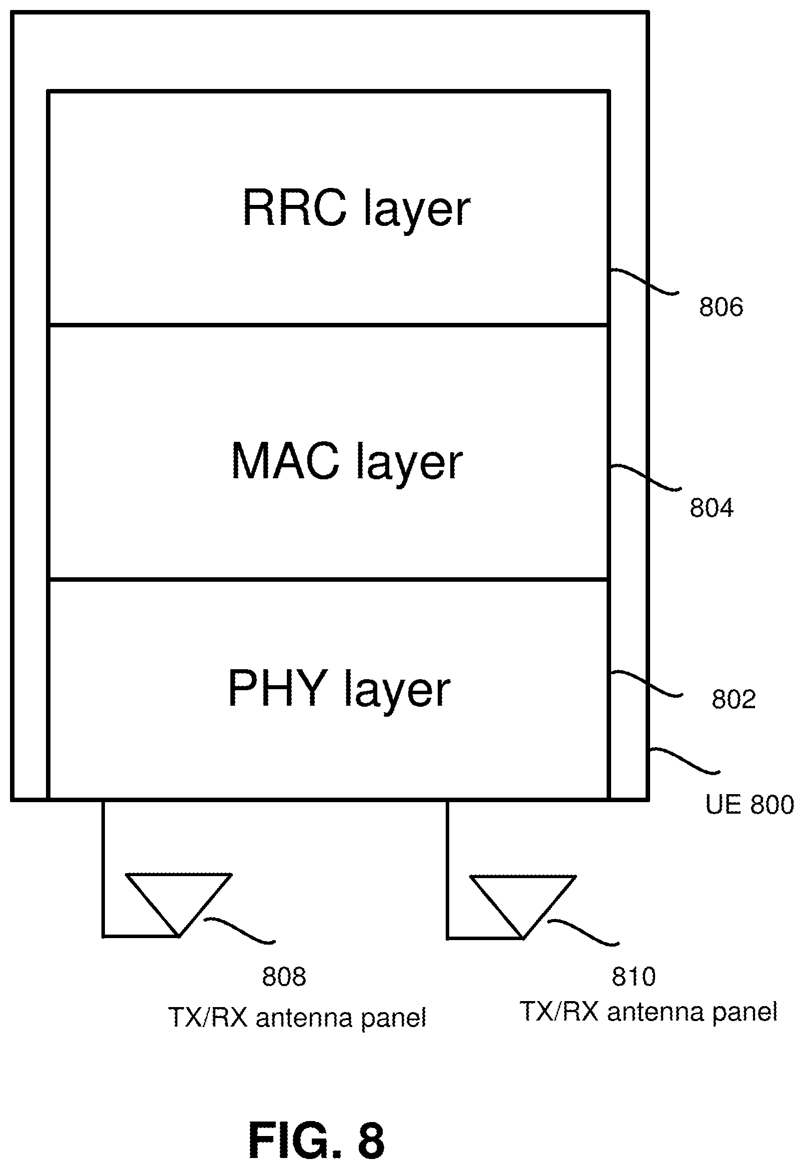Patent US12108341 Figure 8 – Scheduling for power saving state in next generation wireless networks