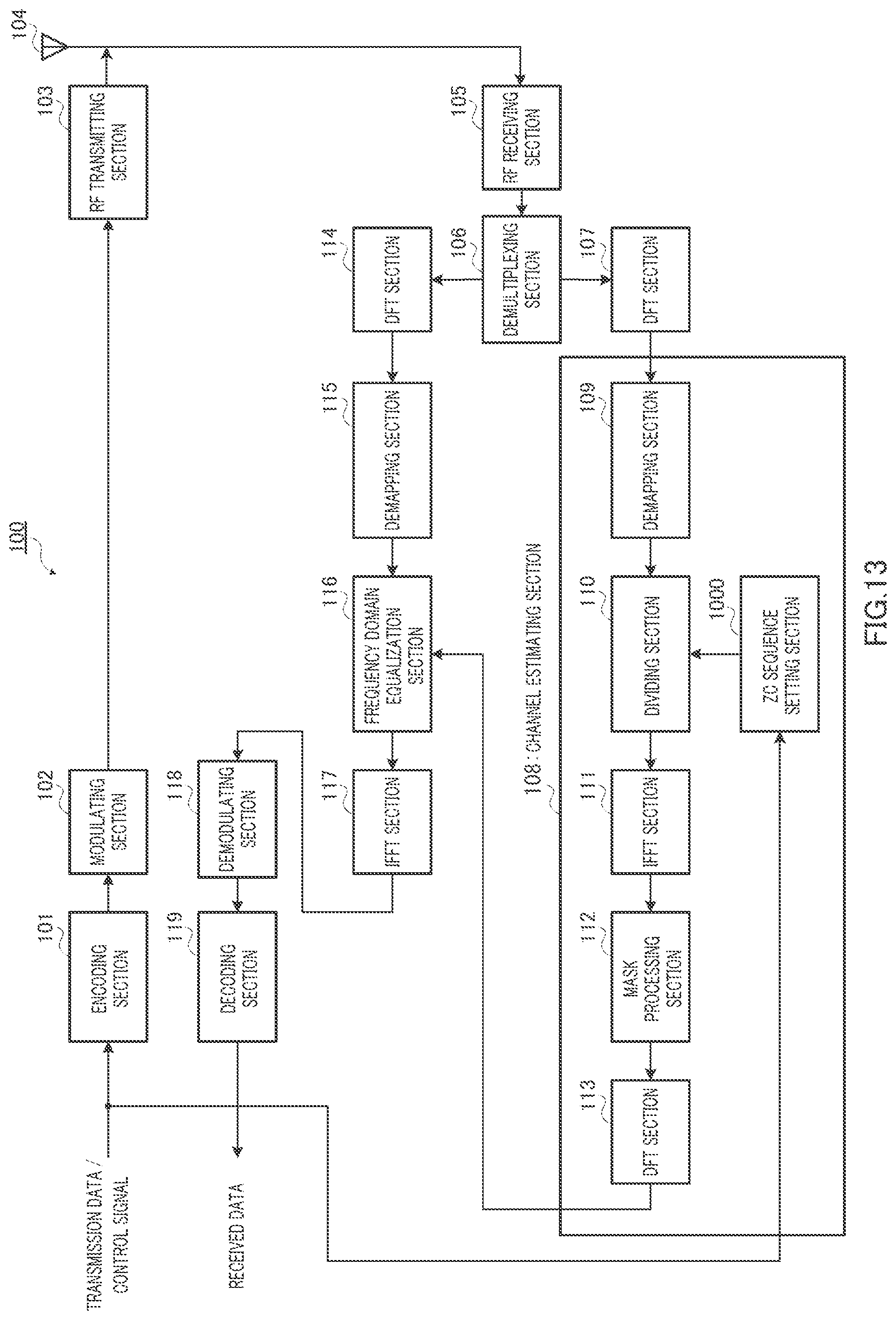 Patent US12108373 Figure 13 – Integrated circuit