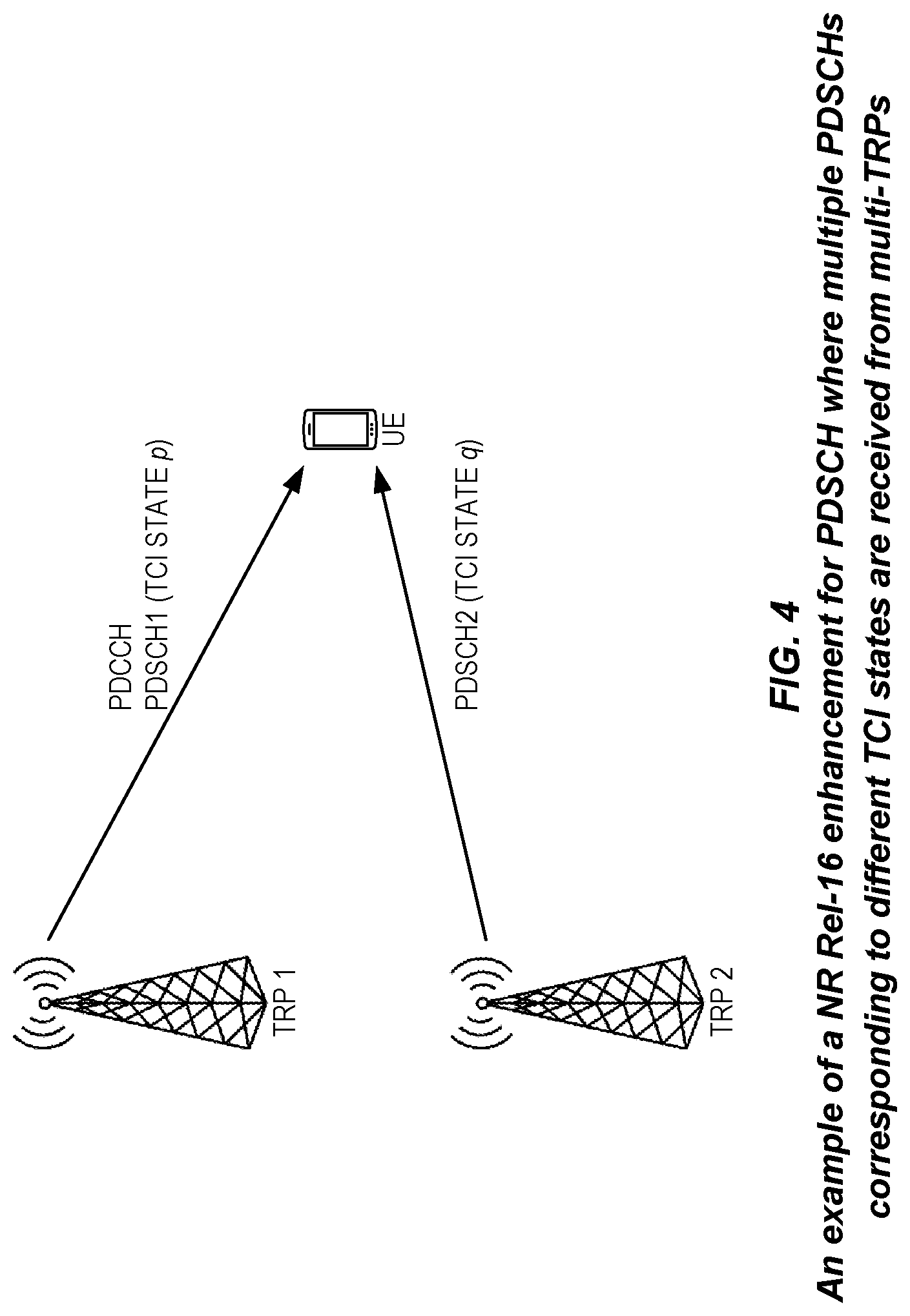 Patent US12108393 Figure 4 – Method for differentiating multiple physical downlink shared channel (PDSCH) transmission schemes