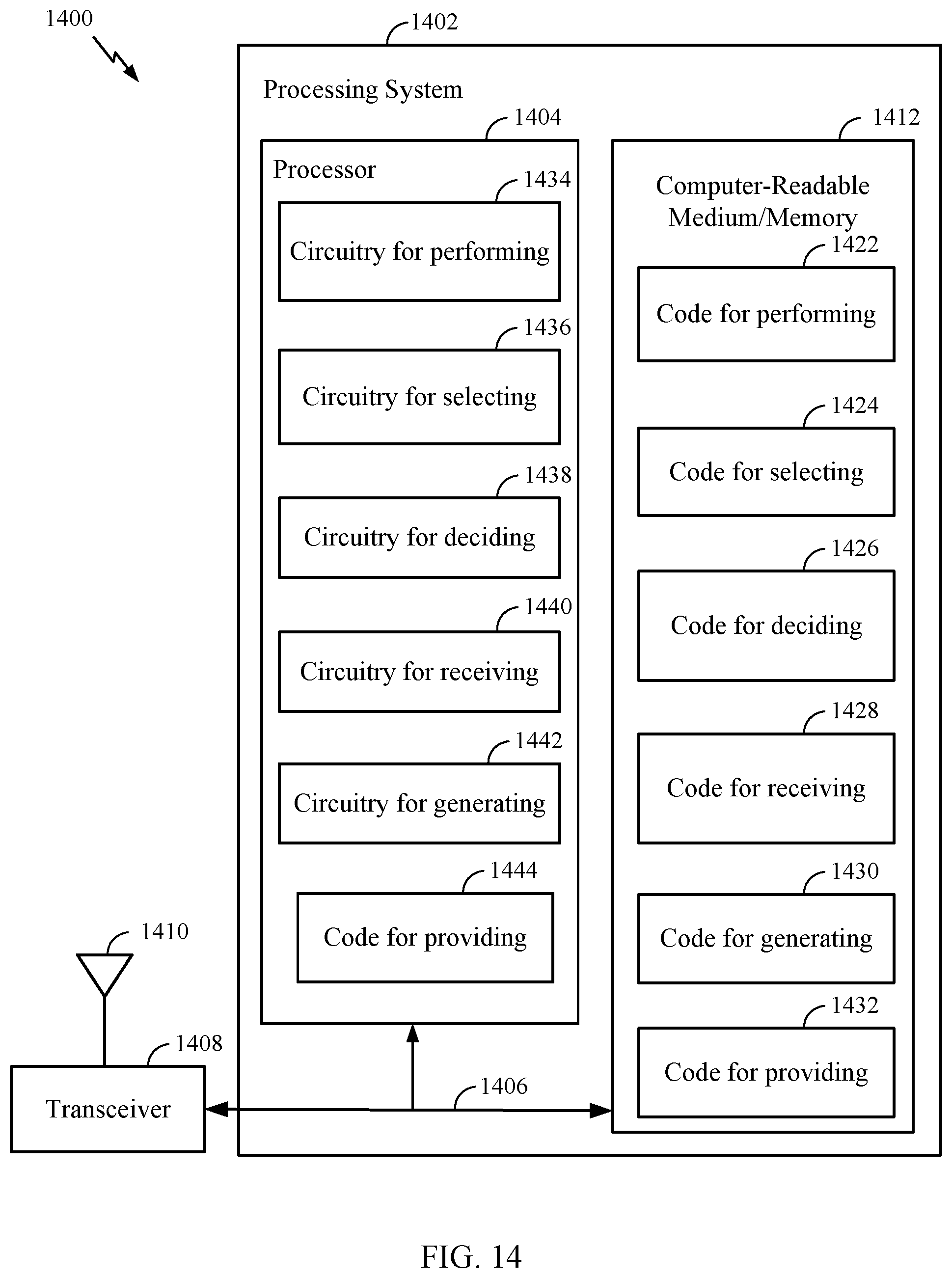 Patent US12108395 Figure 13 – Beam formed partial sensing