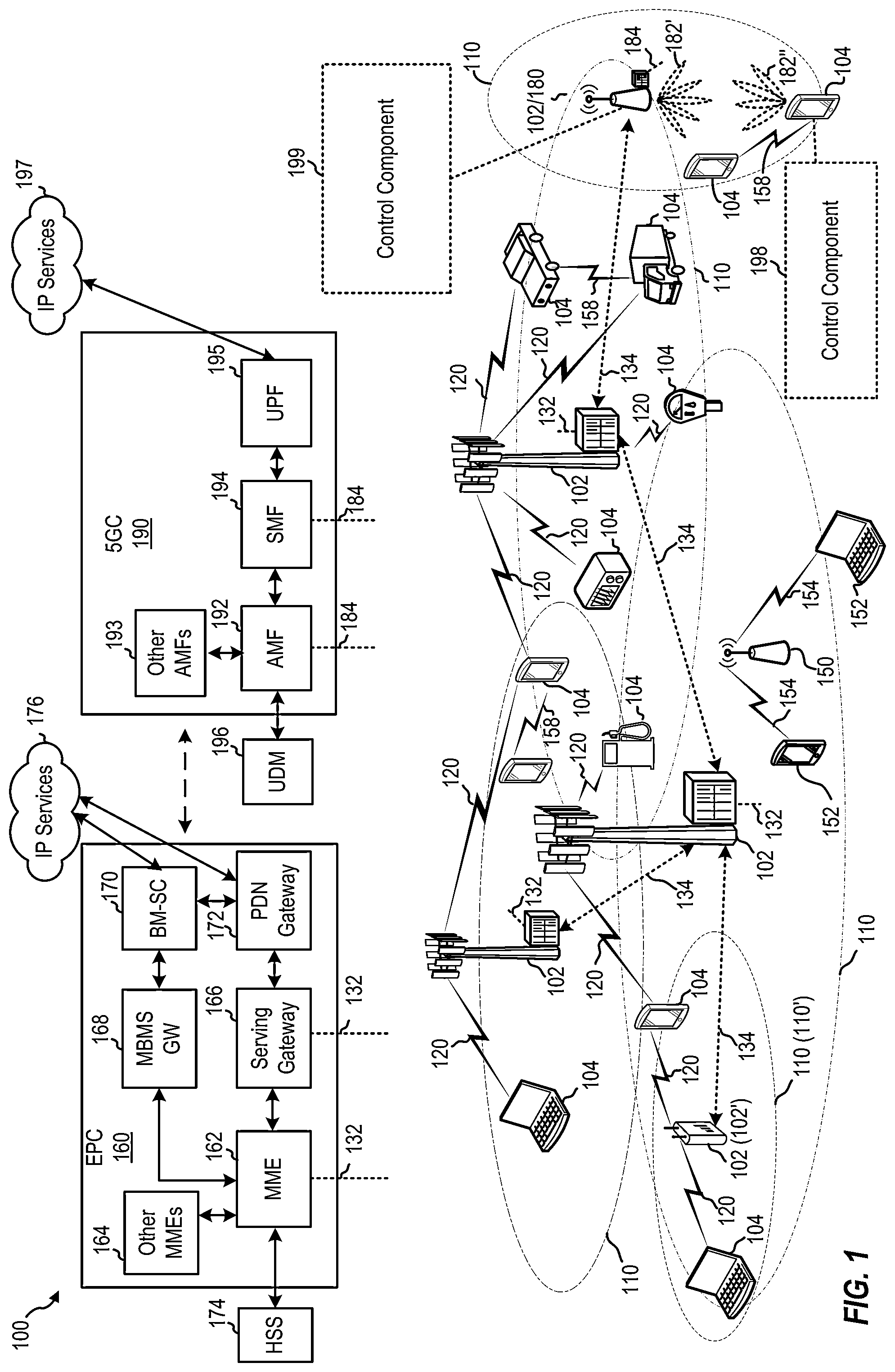 Patent US12108401 Figure 1 – Non-coherent physical uplink control channel (PUCCH) format for a time-domain single-carrier waveform