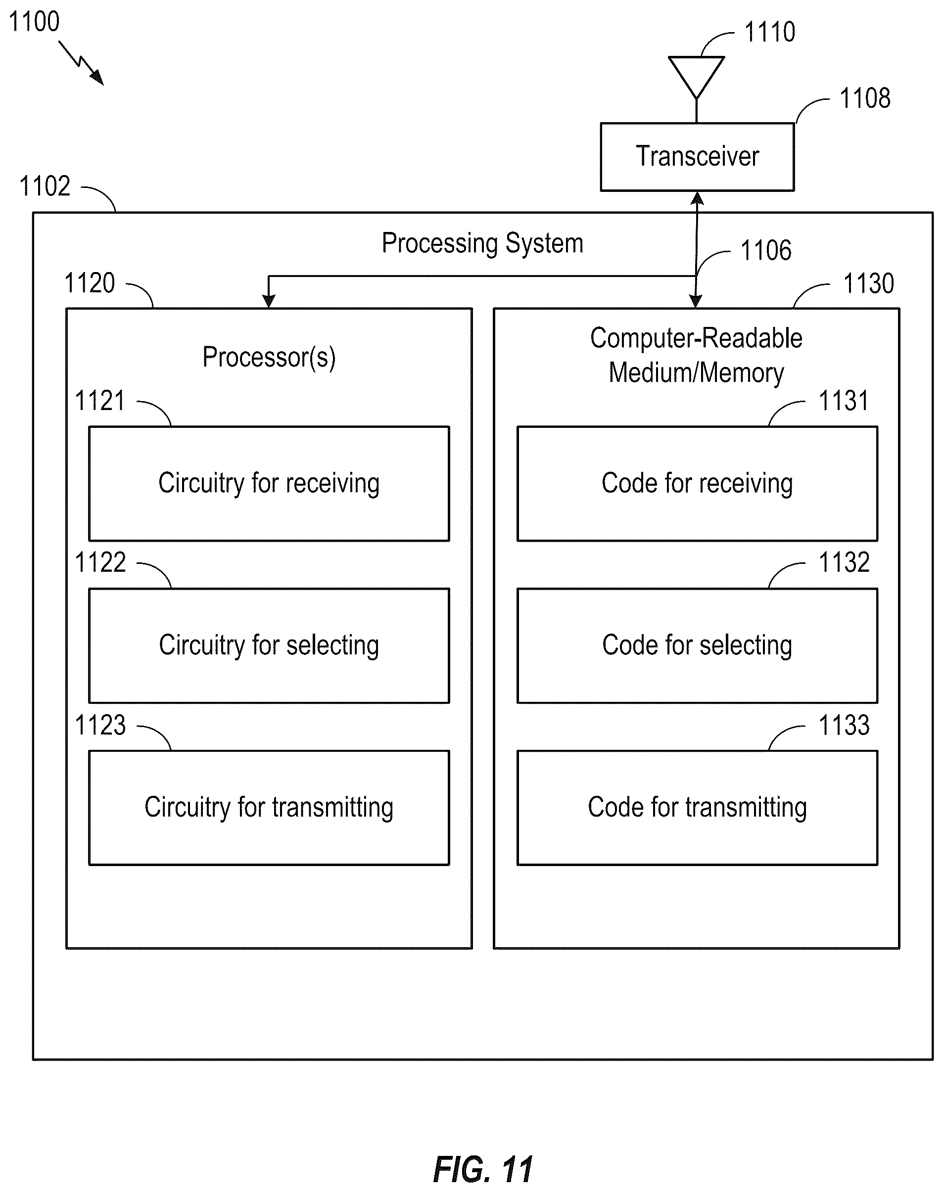 Patent US12108401 Figure 11 – Non-coherent physical uplink control channel (PUCCH) format for a time-domain single-carrier waveform