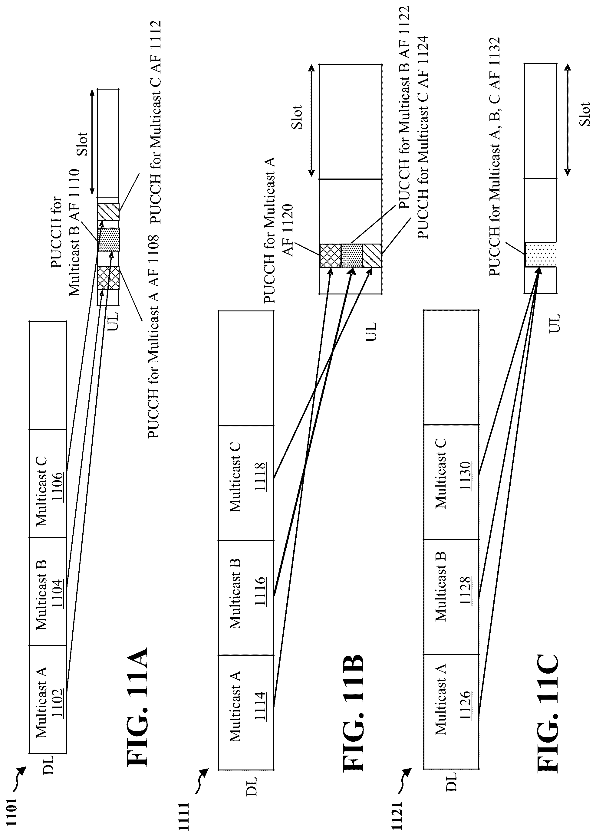 Patent US12108419 Figure 11 – Hybrid automatic repeat request acknowledgment for multiple multicast transmissions