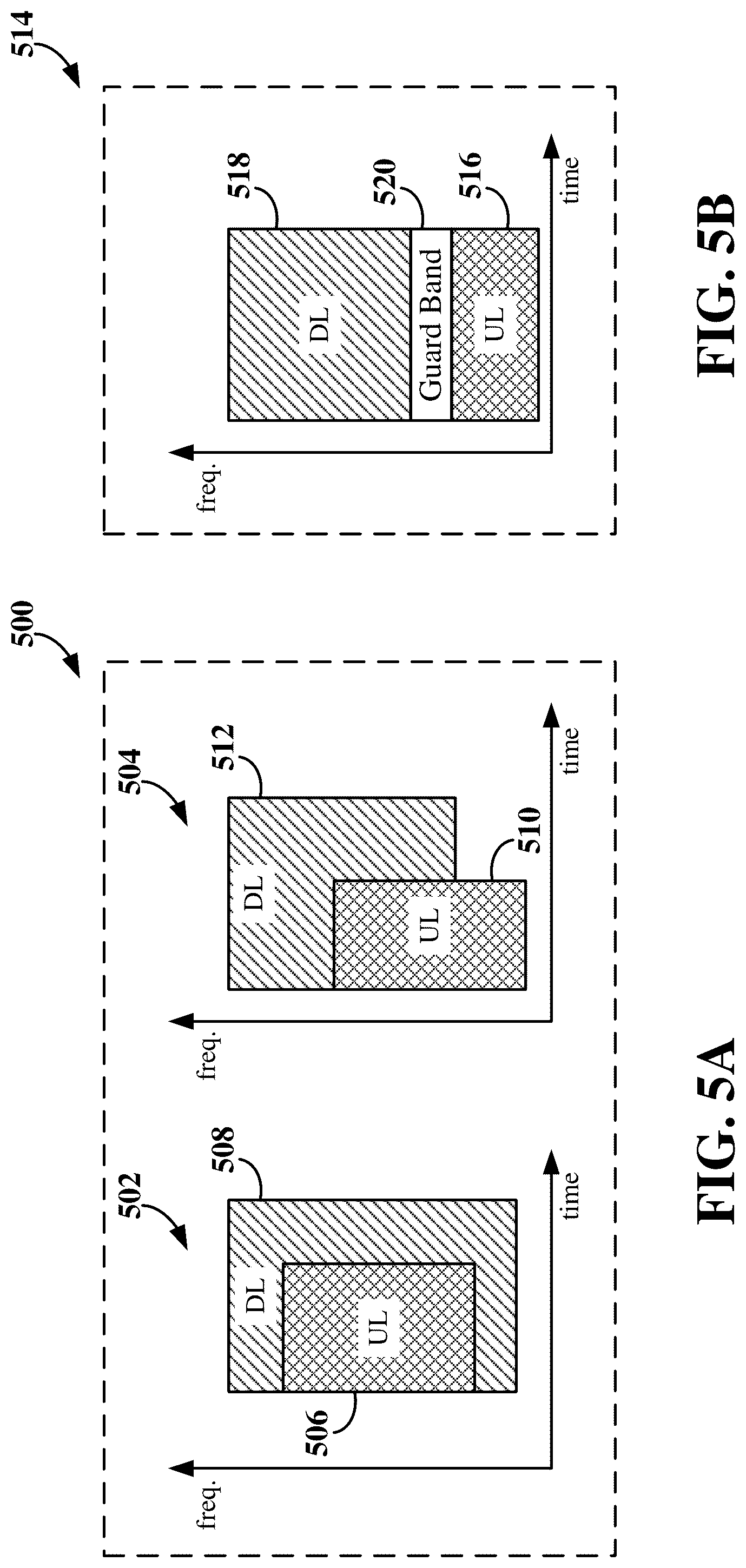 Patent US12108429 Figure 5 – Channel state information for full-duplex and half-duplex wireless communication