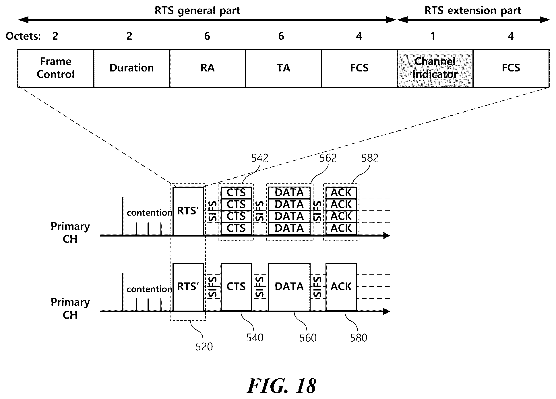 Patent US12108437 Figure 18 – Wireless communication method for saving power and wireless communication terminal using same