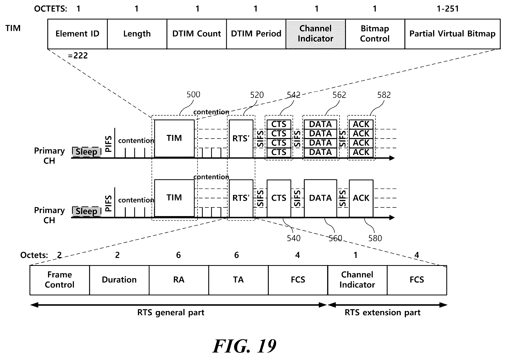 Patent US12108437 Figure 19 – Wireless communication method for saving power and wireless communication terminal using same