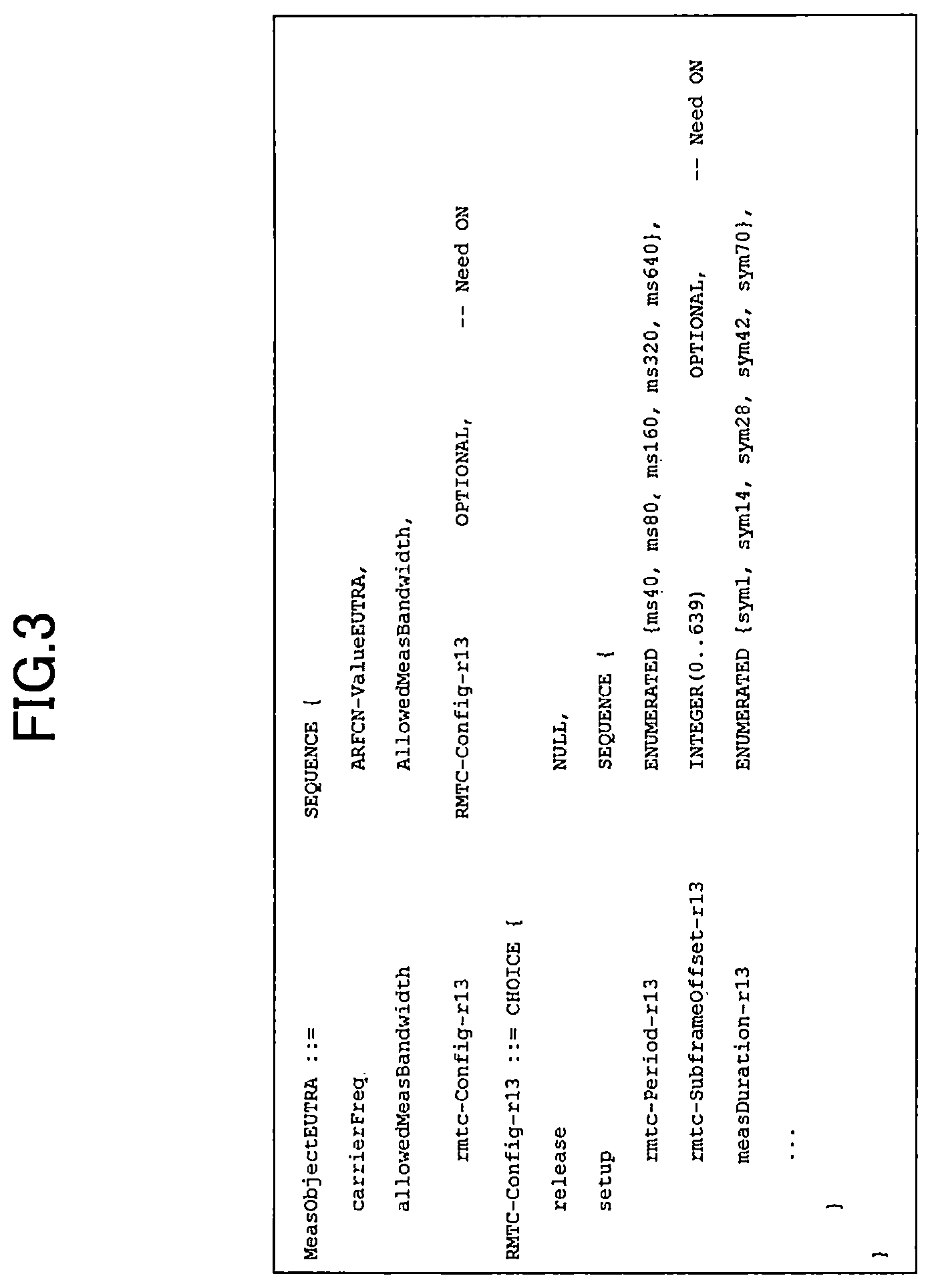 Patent US12108450 Figure 3 – Terminal, communication system, and communication method for measuring frequency resource