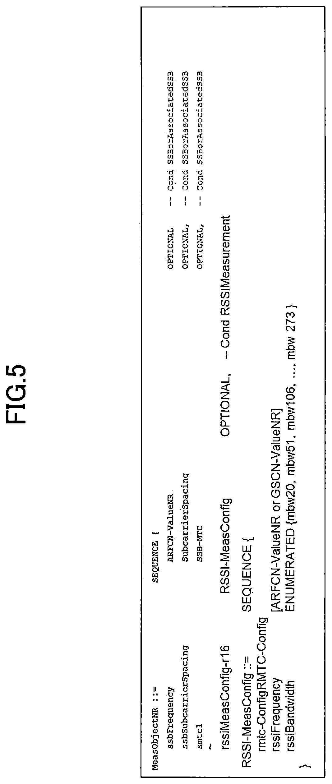 Patent US12108450 Figure 5 – Terminal, communication system, and communication method for measuring frequency resource