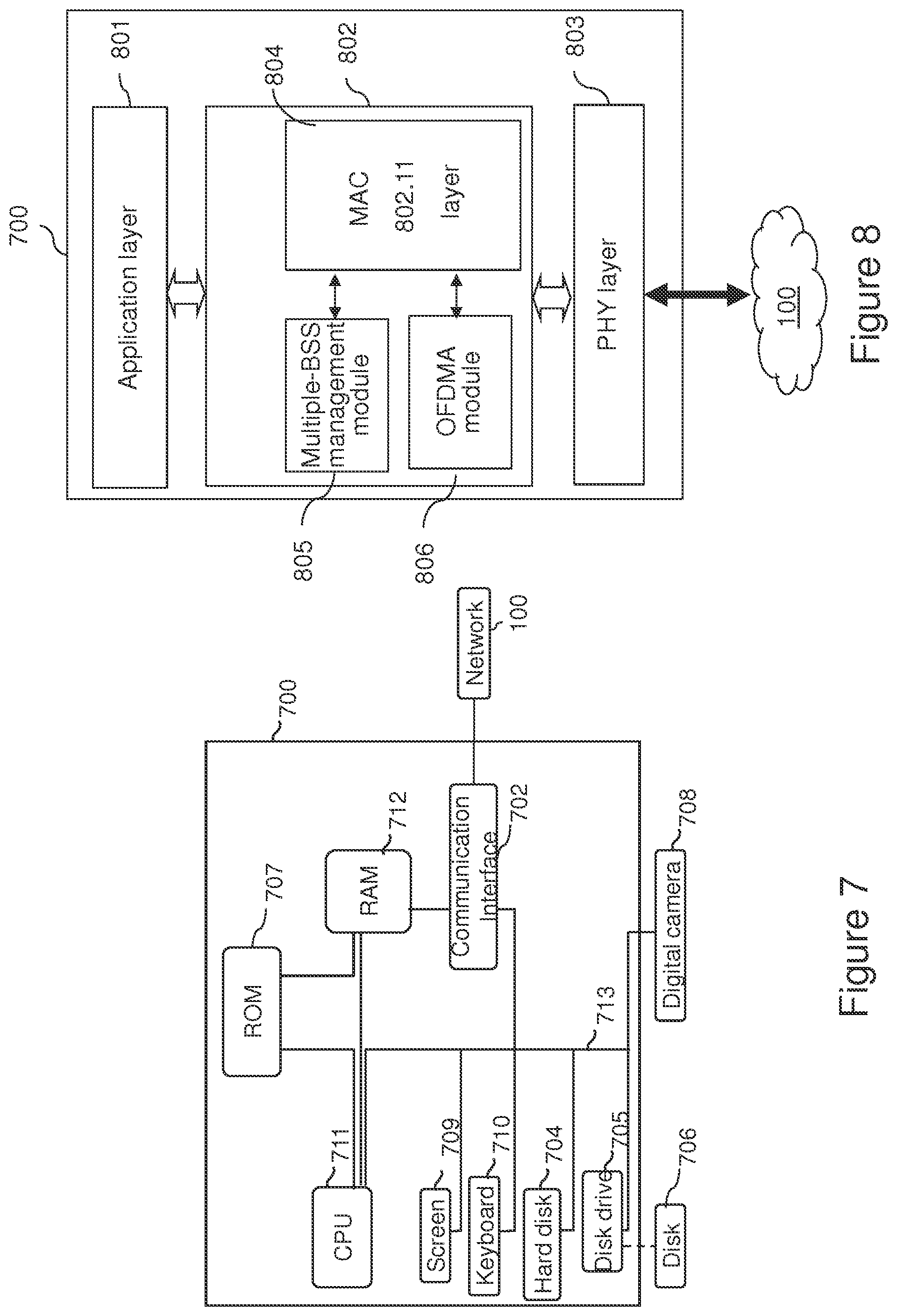Patent US12108451 Figure 5 – Multi-user communication in a multi-BSS environment of an 802.11ax network