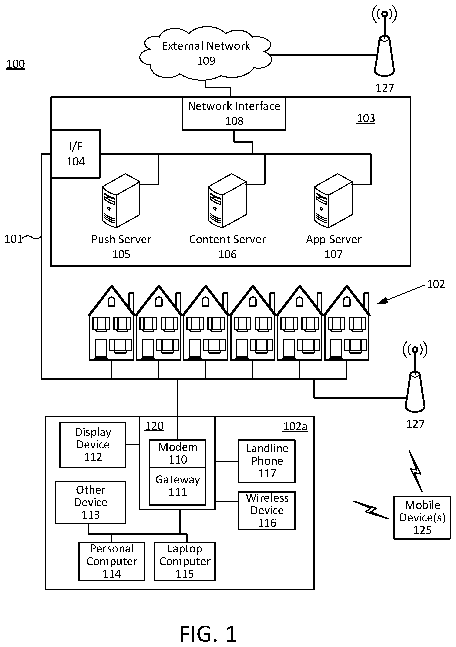 Patent US12108466 Figure 1 – Wireless communication coexistence
