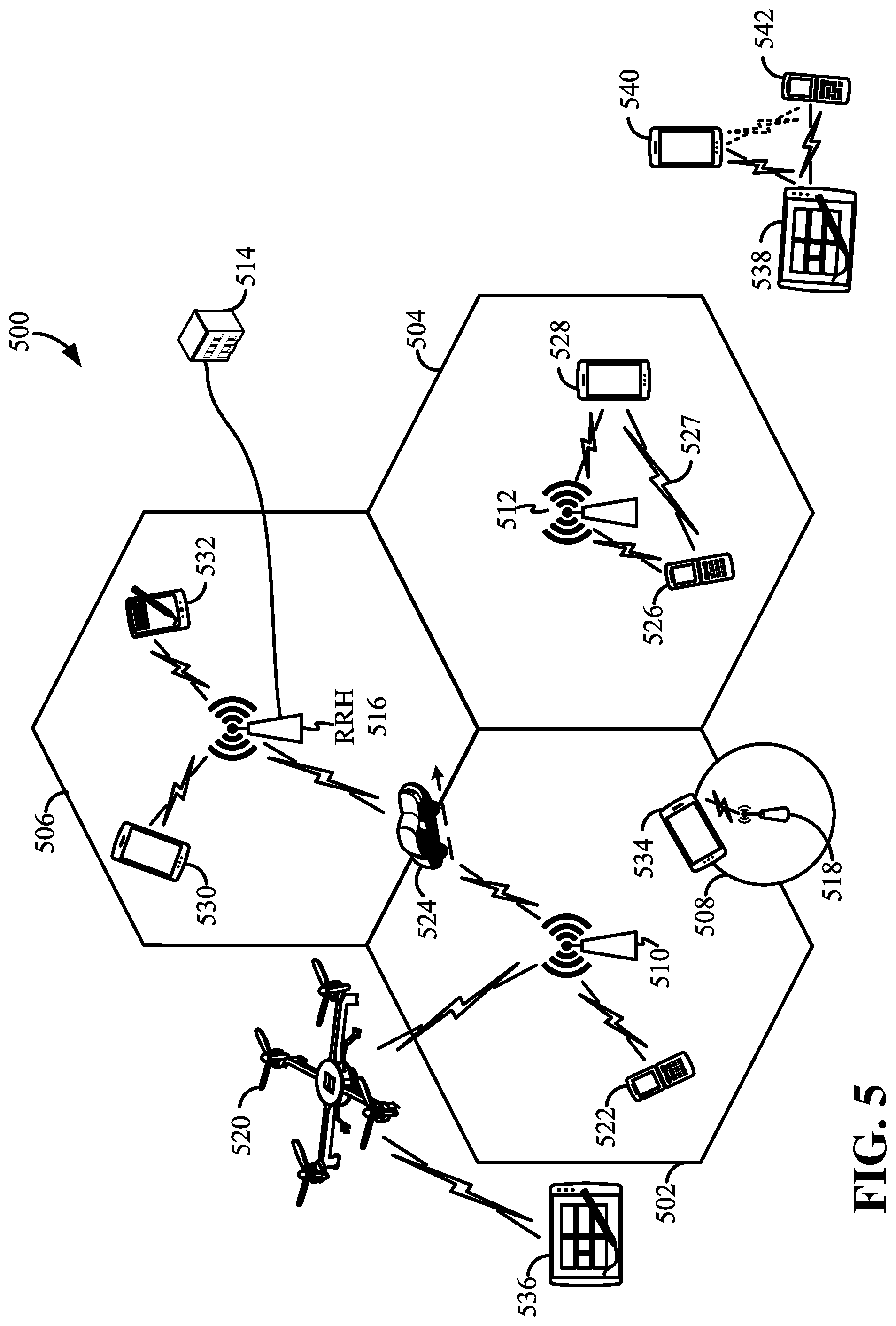 Patent US12108486 Figure 5 – System and method that facilitate steering of roaming