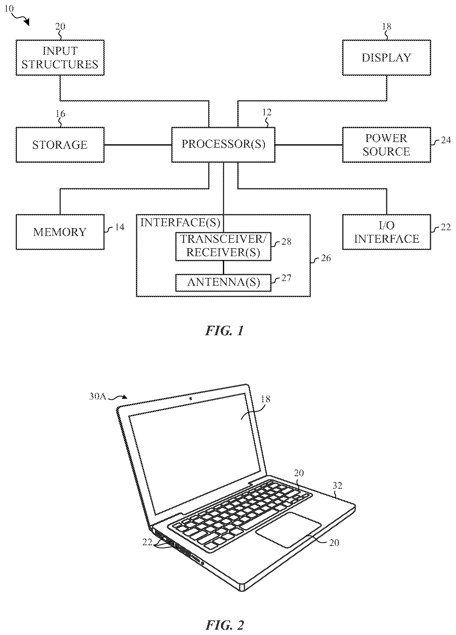 Patent US12108496 Figure 1 – RF radiohead with optical interconnection to baseband processor