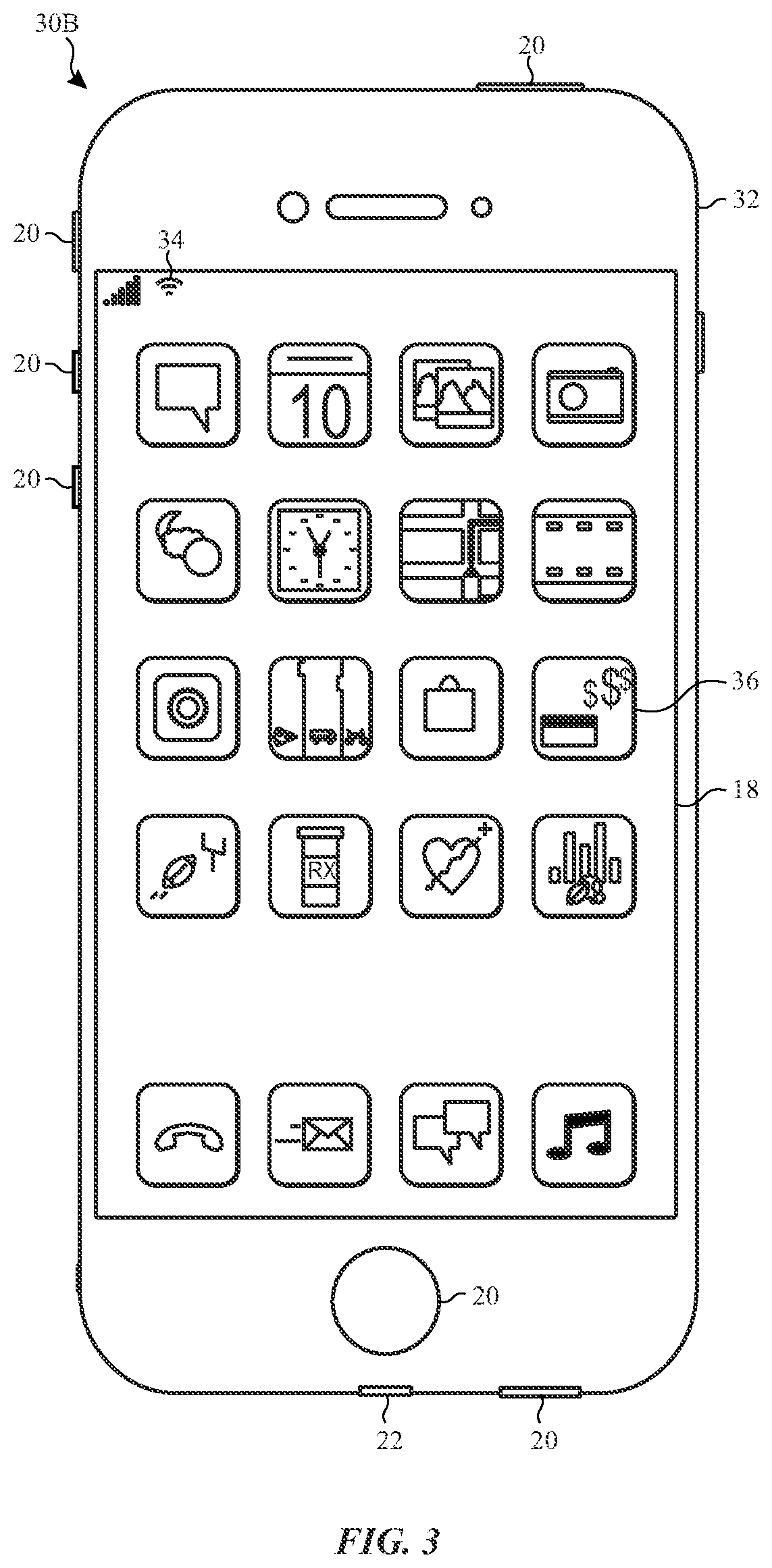Patent US12108496 Figure 2 – RF radiohead with optical interconnection to baseband processor