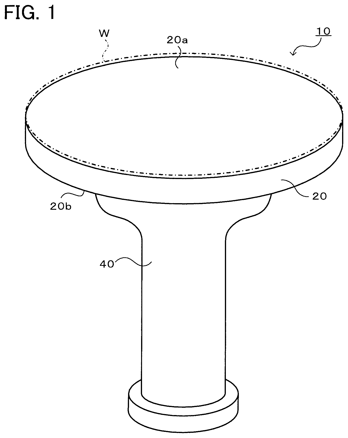 Patent US12108498 Figure 1 – Wafer placement table