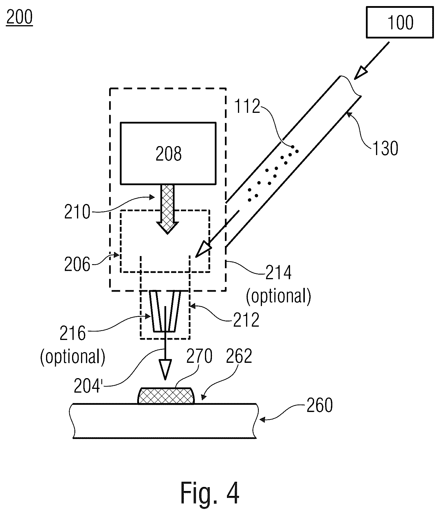 Patent US12108500 Figure 6 – Apparatus for feeding and dosing powder, apparatus for producing a layer structure on a surface area of a device, planar heating element and method for producing a planar heating element