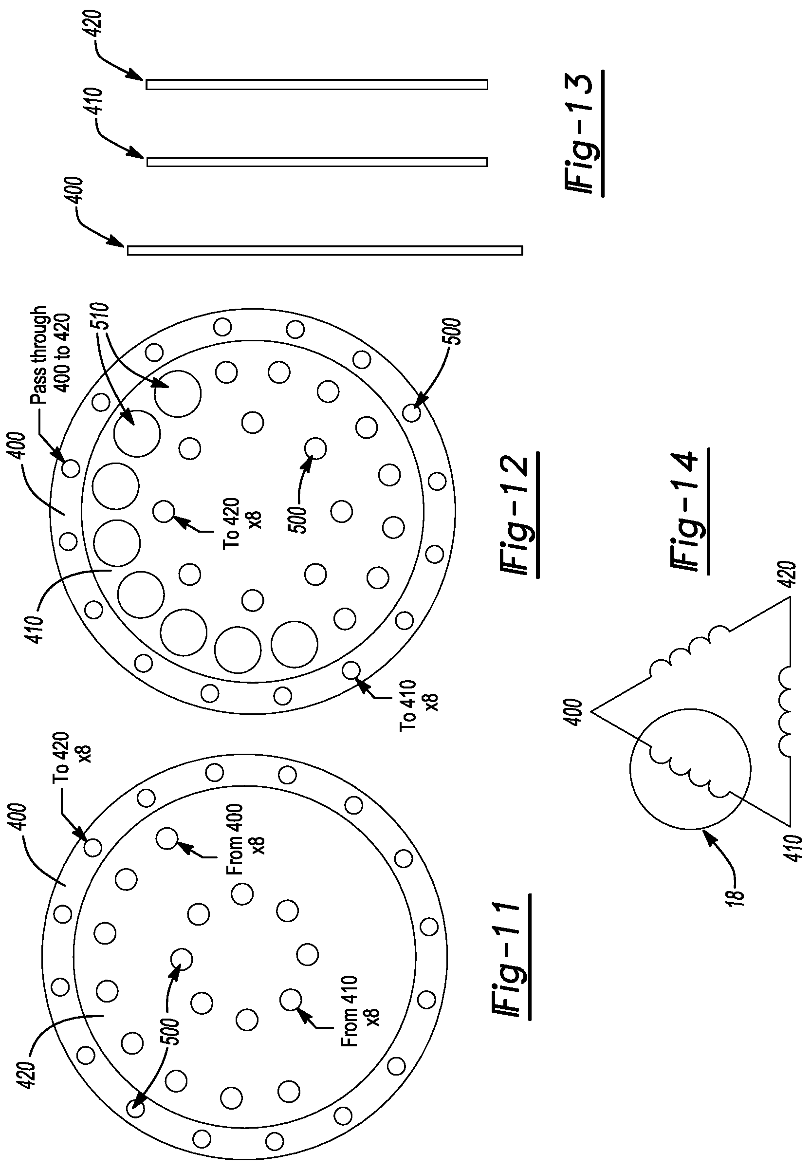 Patent US12108501 Figure 8 – Medium voltage bus system for electric circulation heaters