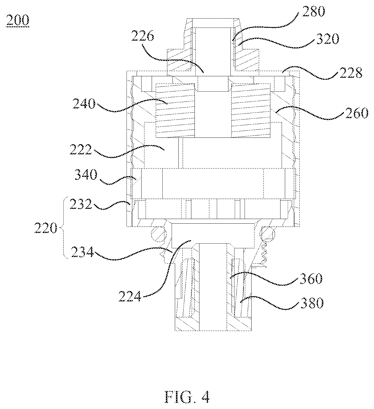 Patent US12108502 Figure 4 – Electronic cigarette and atomizing assembly and atomizing element thereof