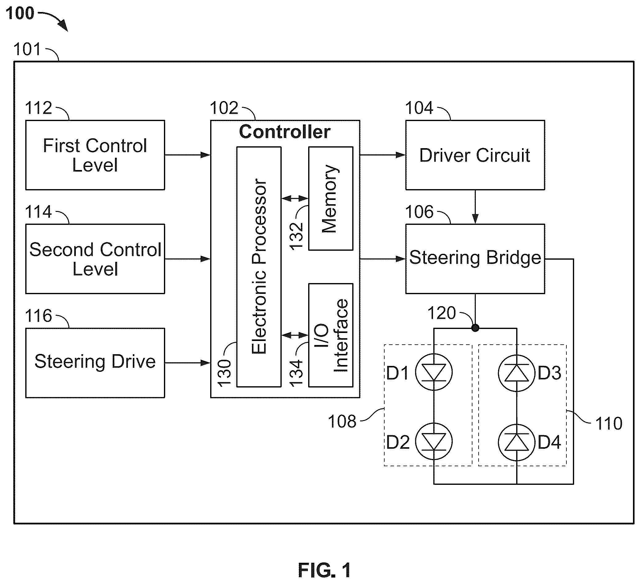 Patent US12108503 Figure 1 – Independent lighting control
