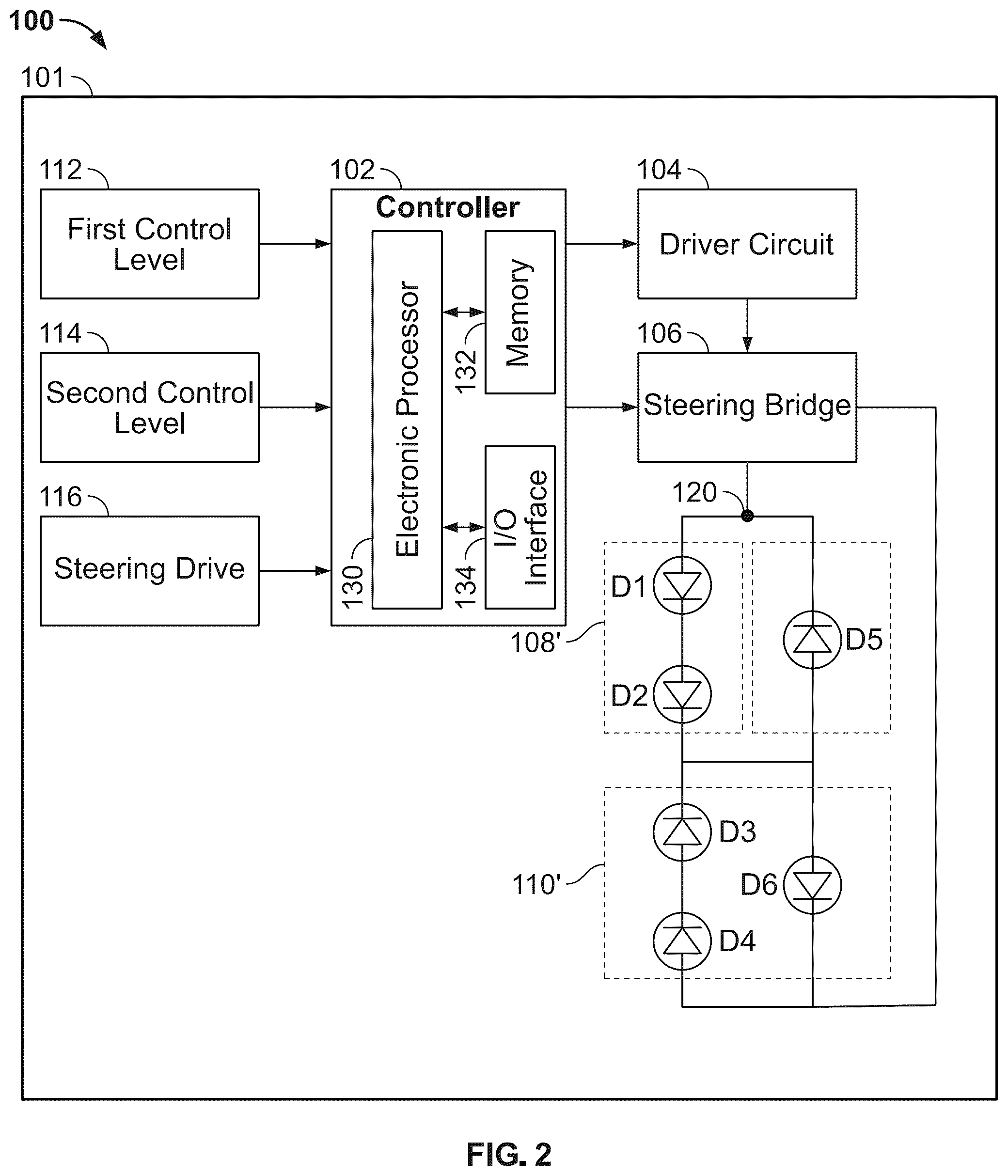 Patent US12108503 Figure 2 – Independent lighting control