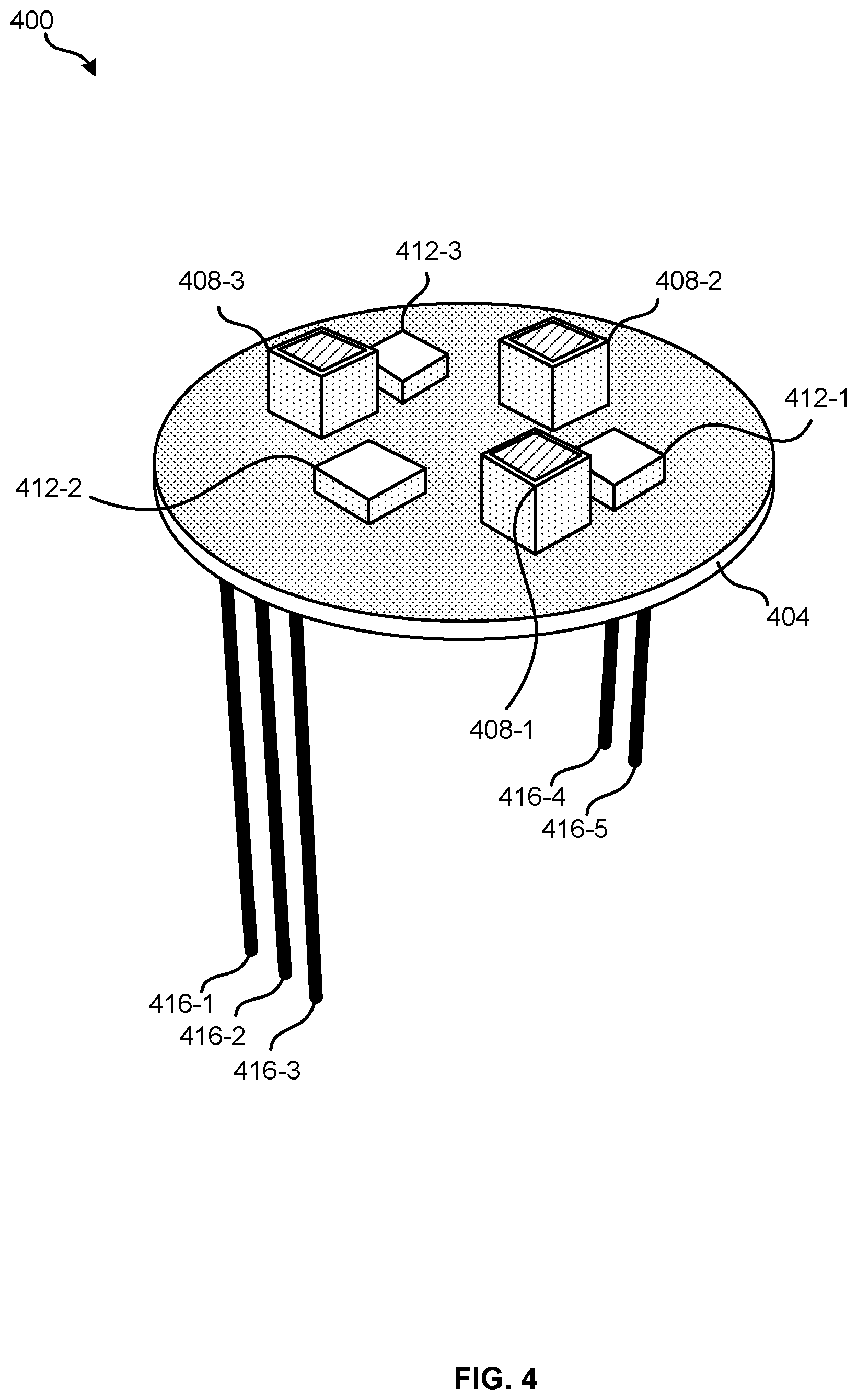 Patent US12108504 Figure 4 – Three channel LED control for color and white light performance in lighting strands