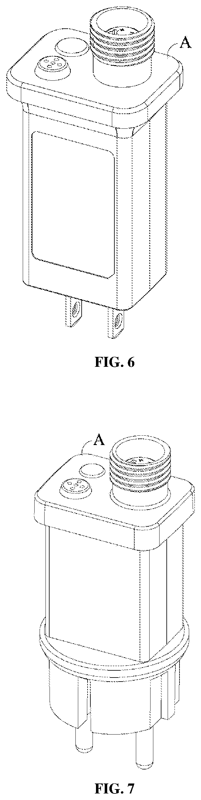 Patent US12108505 Figure 5 – Work mode indicator and power converter for lamp
