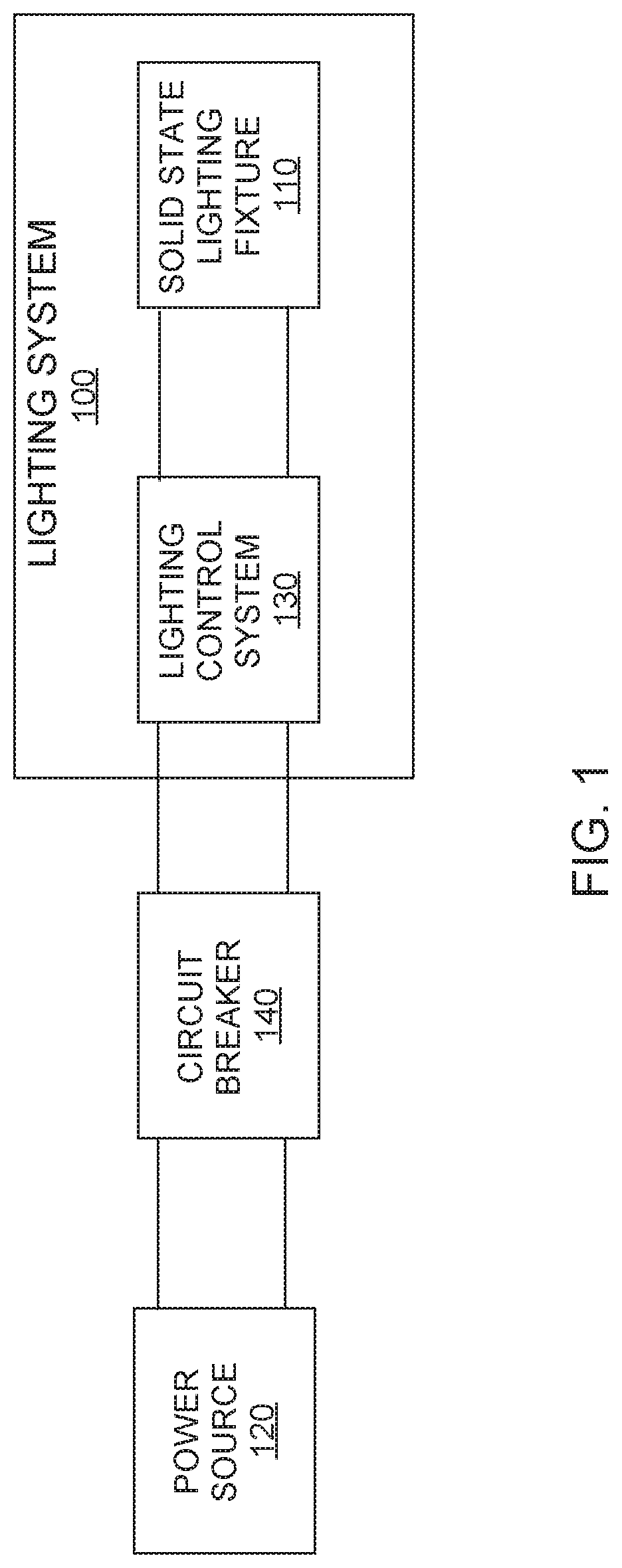 Patent US12108507 Figure 1 – Inrush current protection circuit for solid state lighting fixtures