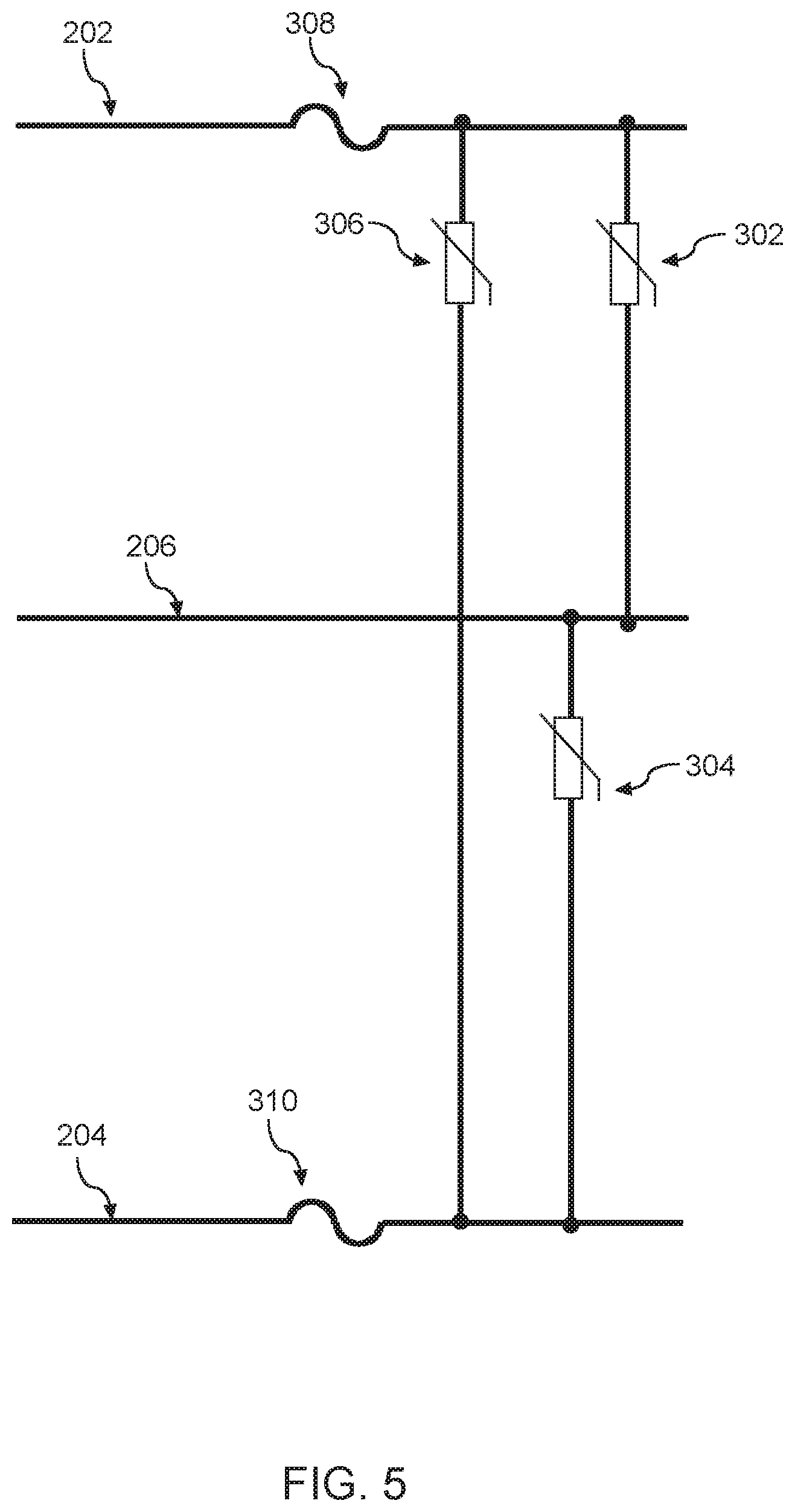 Patent US12108507 Figure 5 – Inrush current protection circuit for solid state lighting fixtures