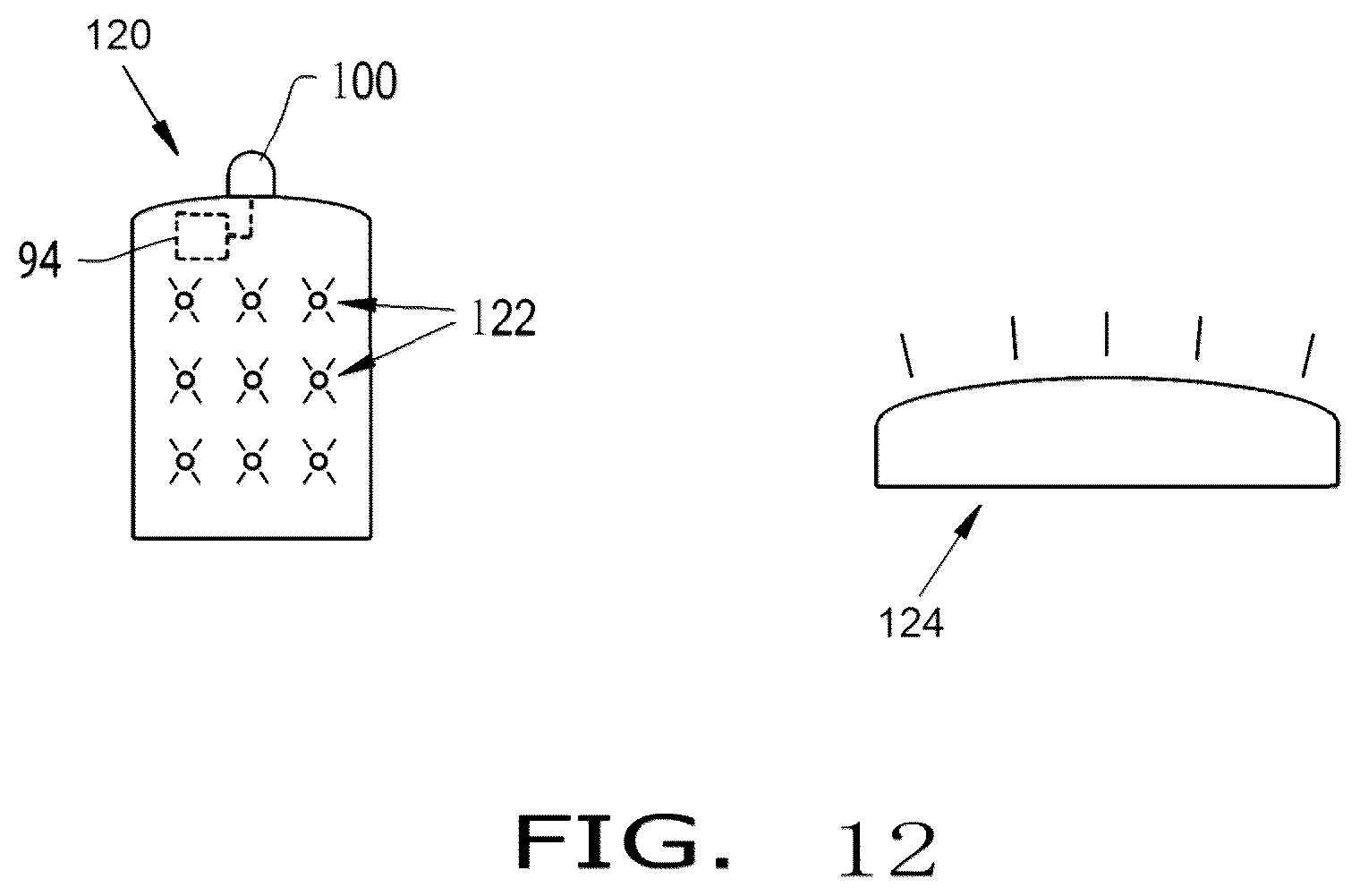 Patent US12108509 Figure 6 – Lighting system