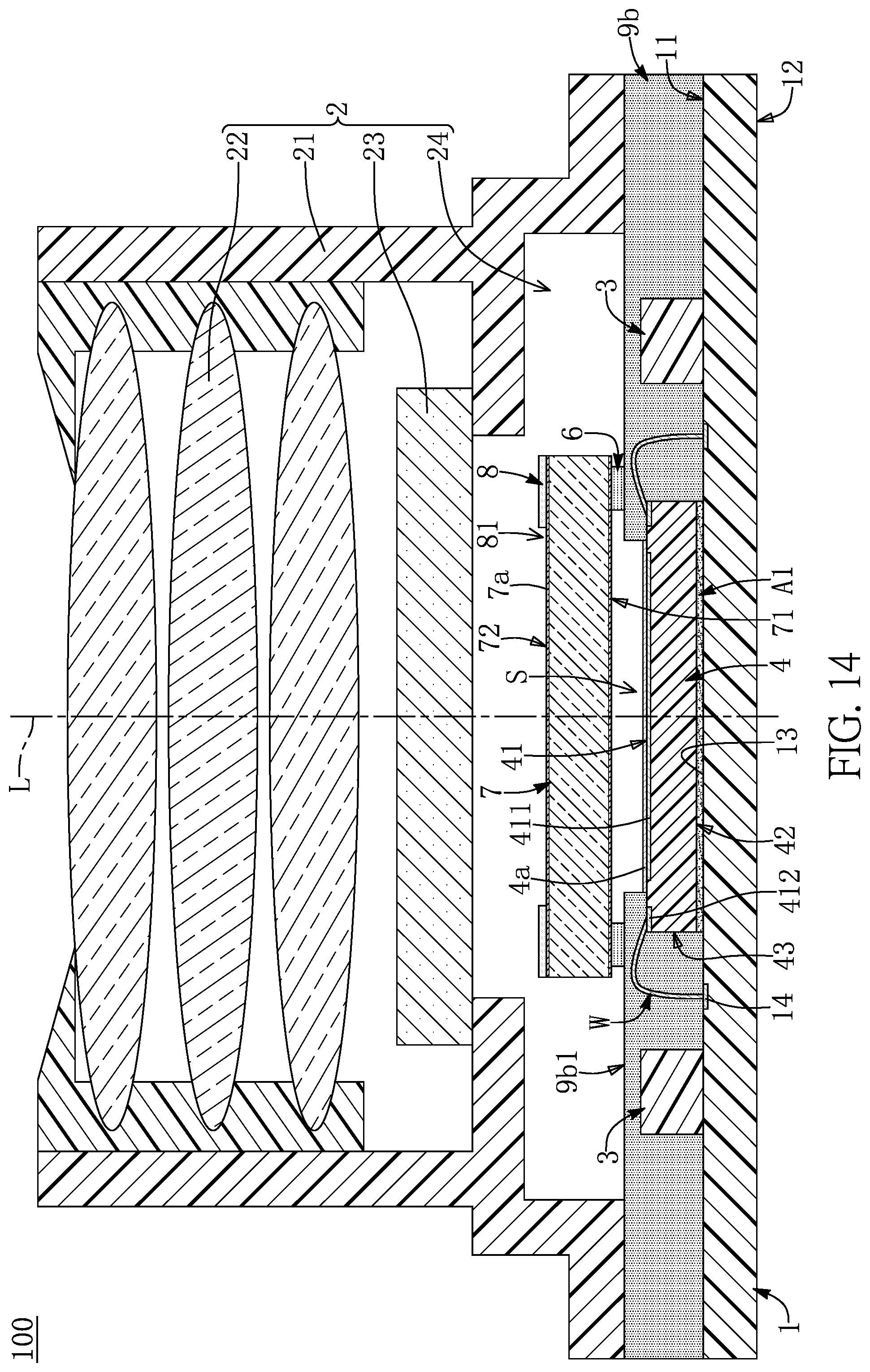Patent US12108517 Figure 14 – Sensor lens assembly having non-soldering configuration