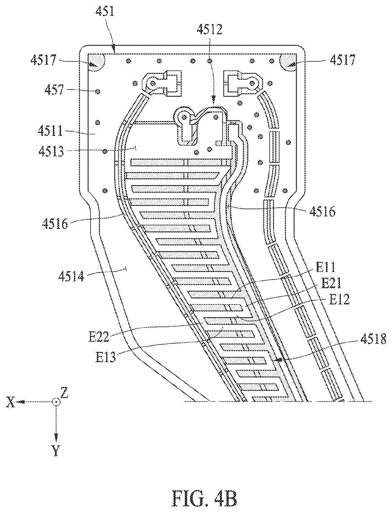 Patent US12108523 Figure 7 – Printed circuit board for reducing power noise and electronic device including the same