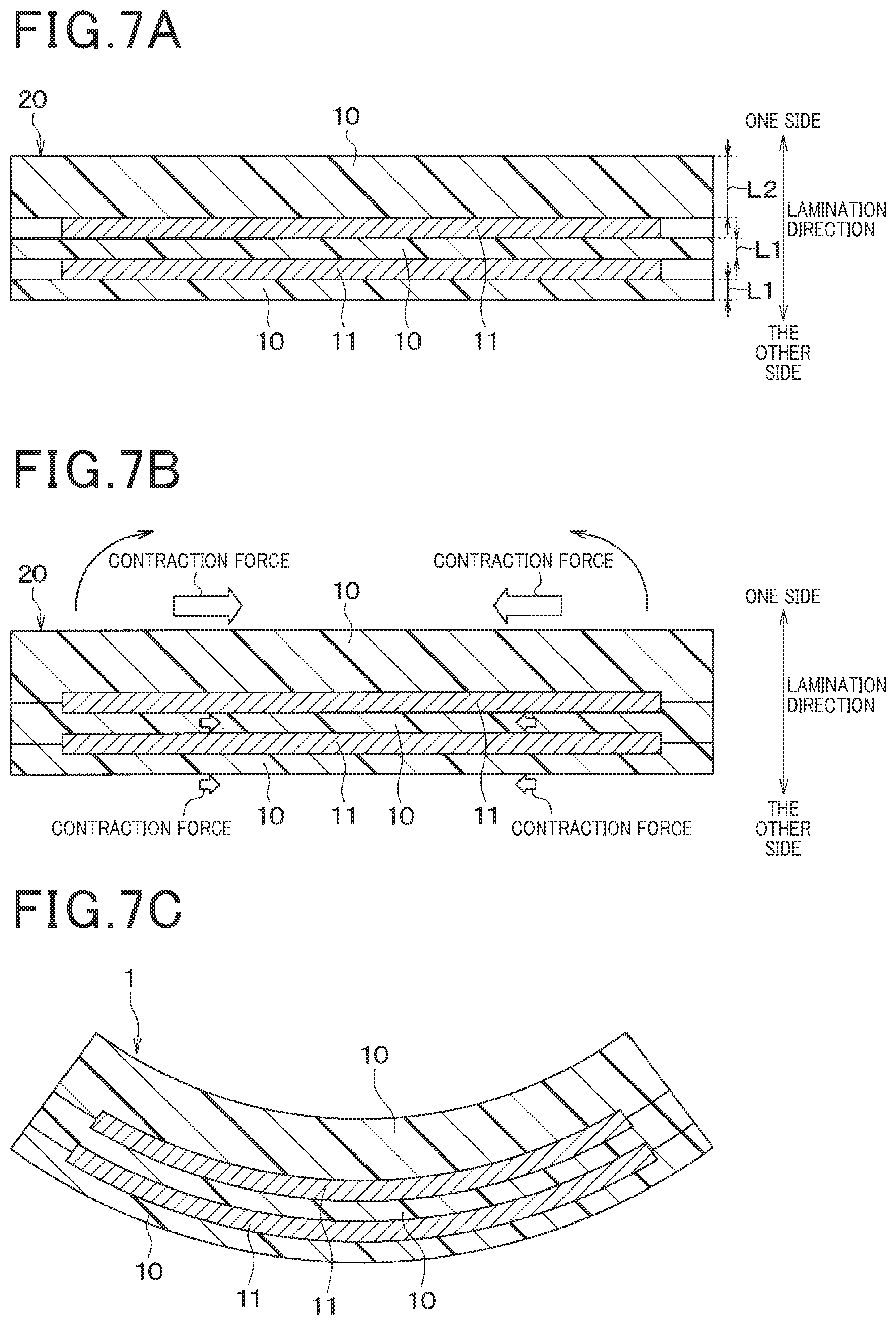 Patent US12108524 Figure 13 – Bent laminated printed circuit board